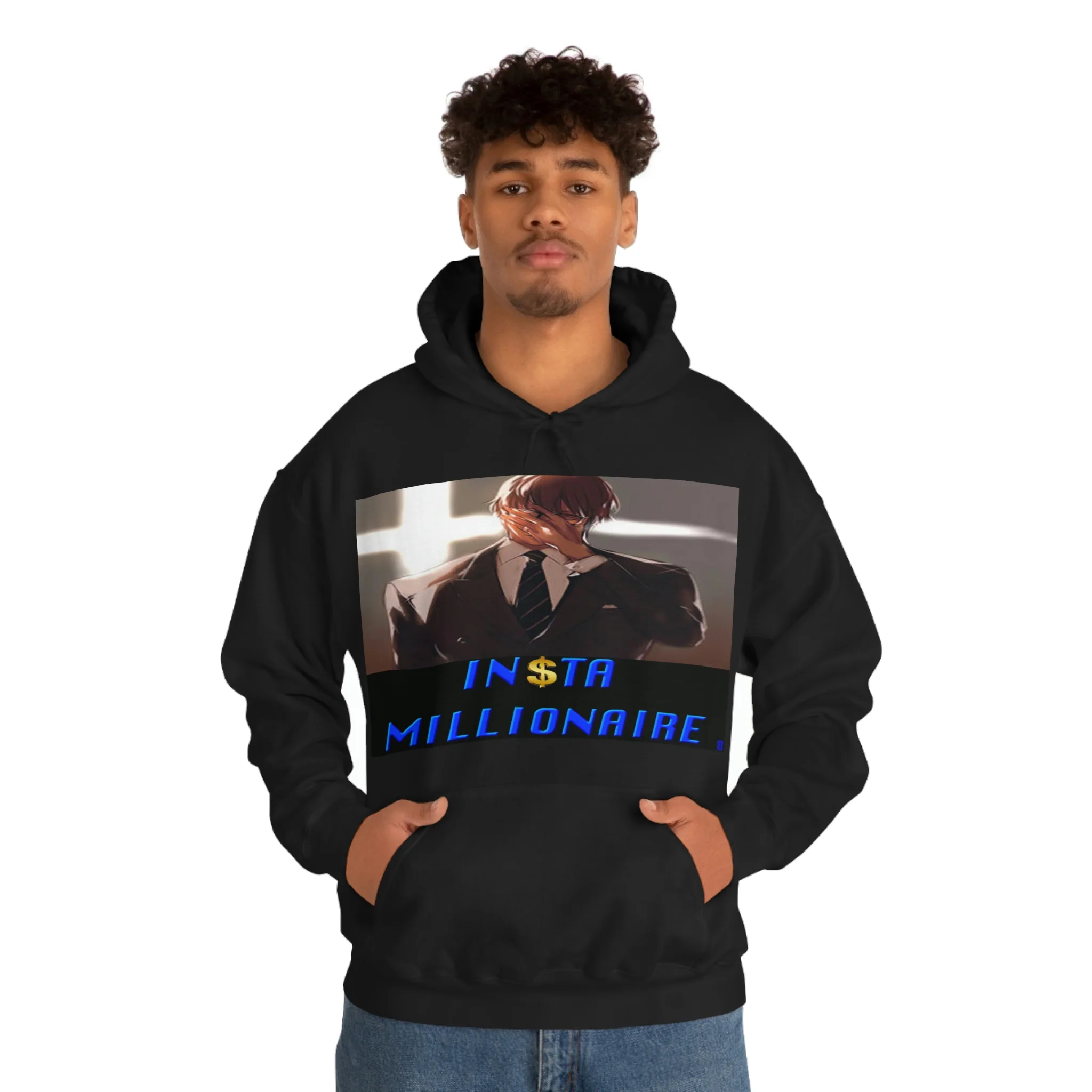 Insta Millionaire Cross Hoodie #4 - Image 4