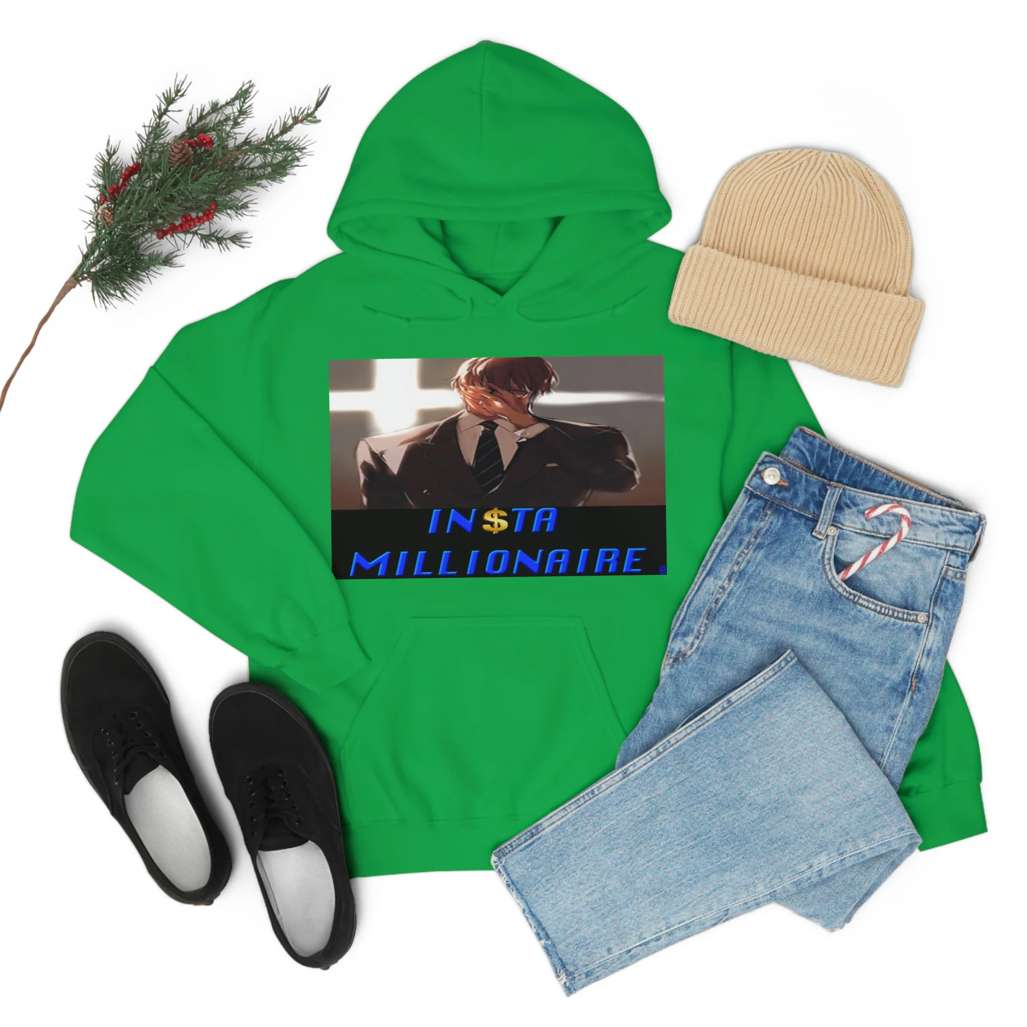 Insta Millionaire Cross Hoodie #4 - Image 44