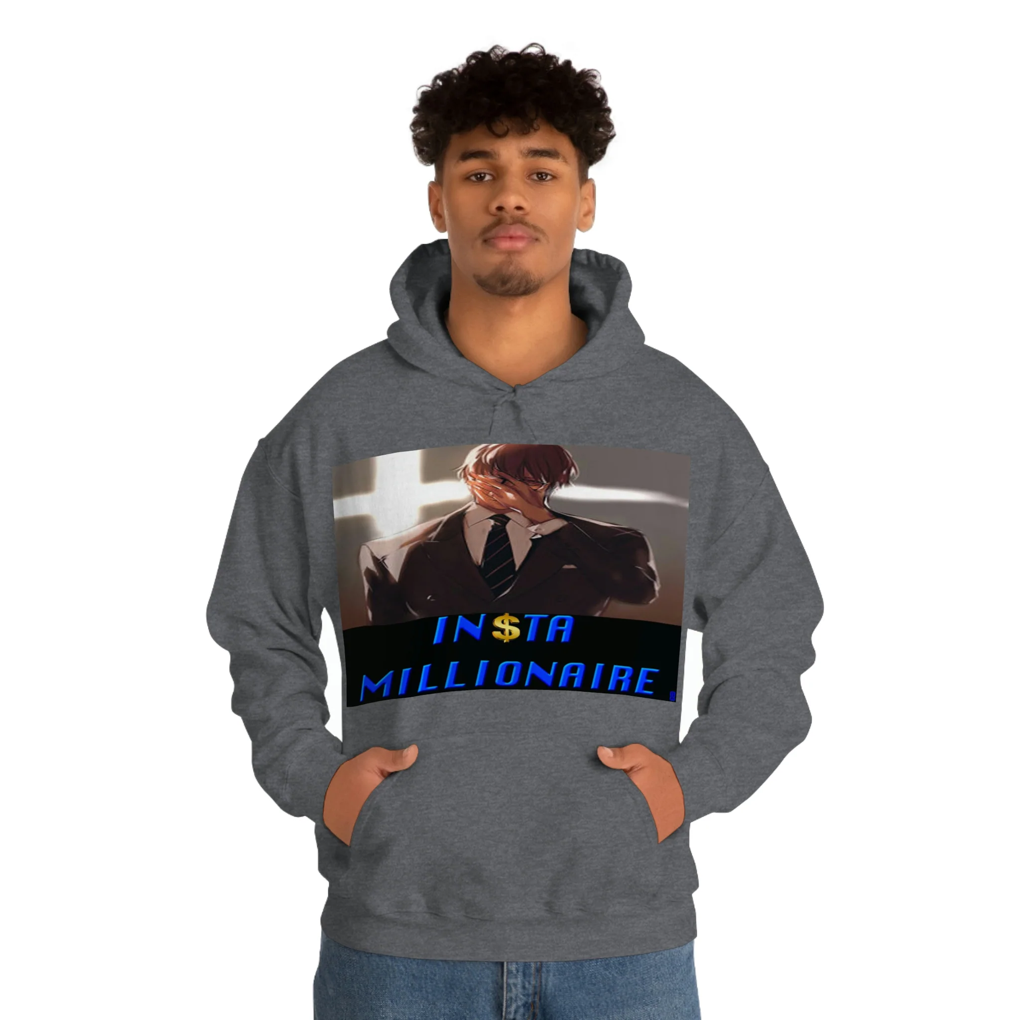 Insta Millionaire Cross Hoodie #4 - Image 49