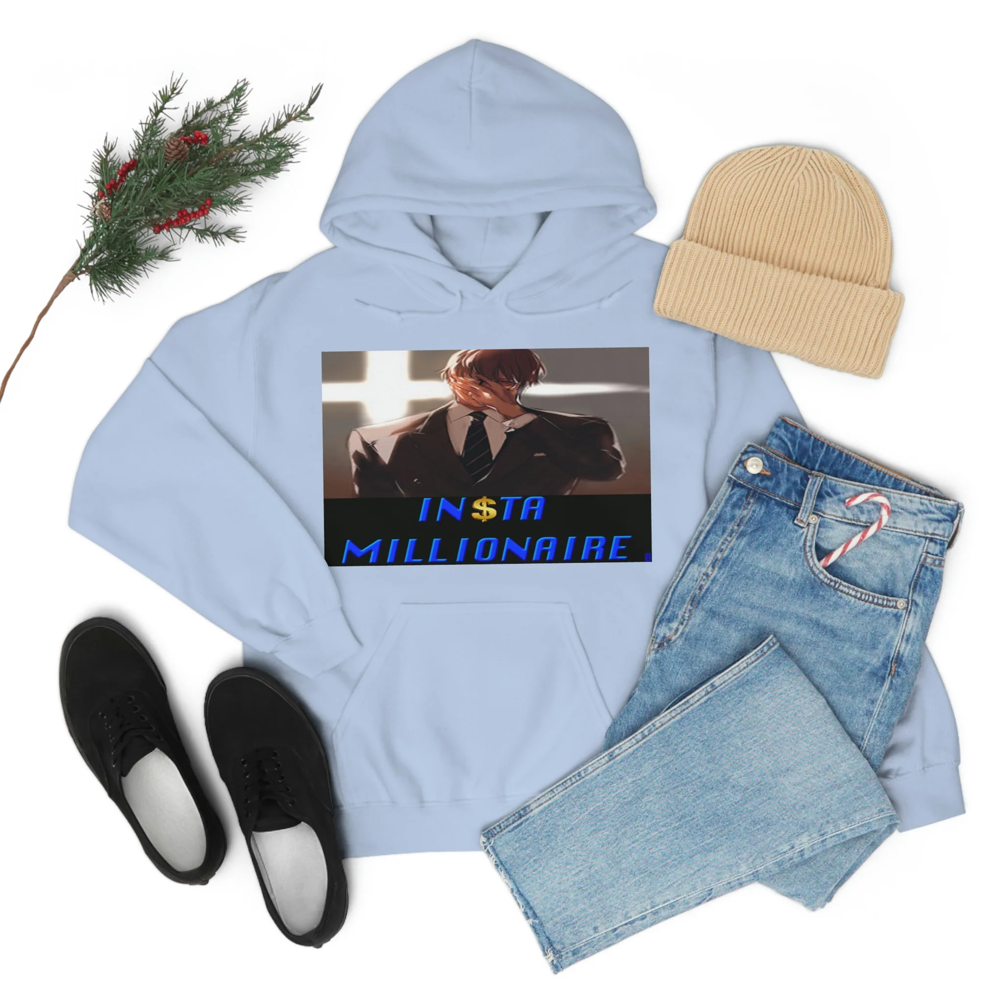Insta Millionaire Cross Hoodie #4 - Image 62