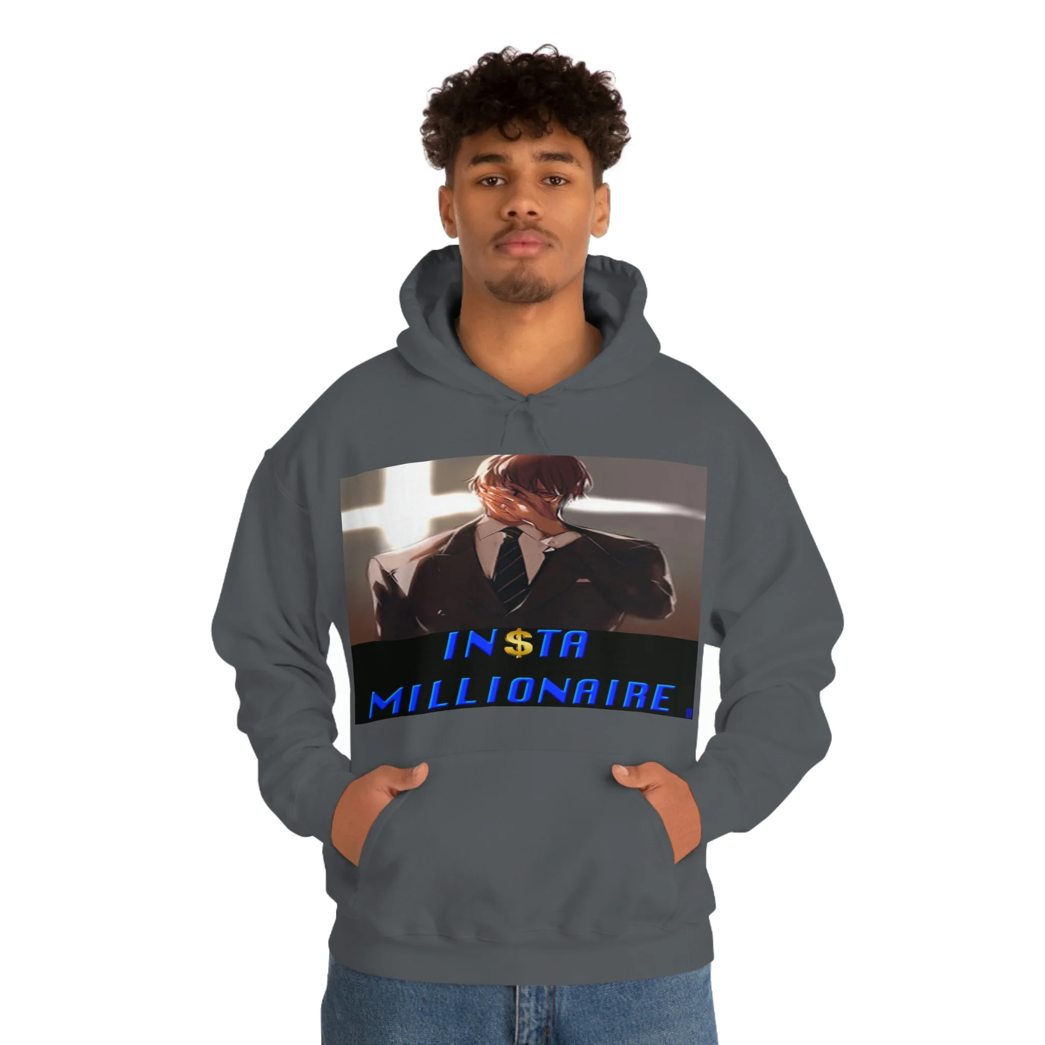 Insta Millionaire Cross Hoodie #4 - Image 67