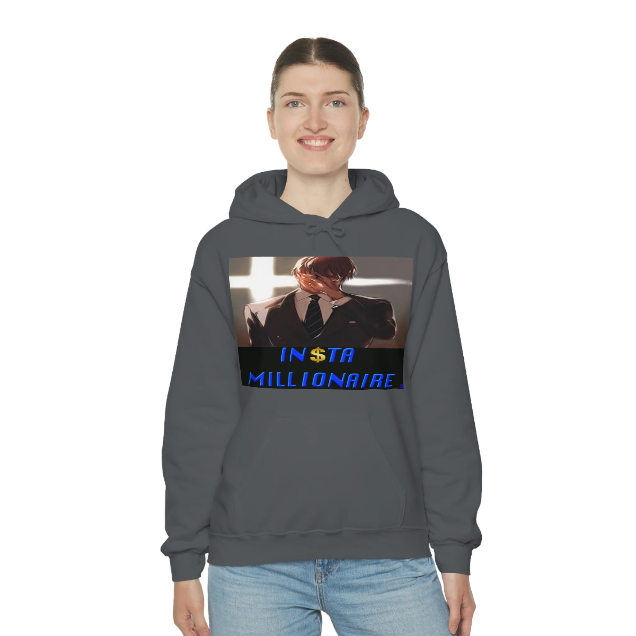 Insta Millionaire Cross Hoodie #4 - Image 68
