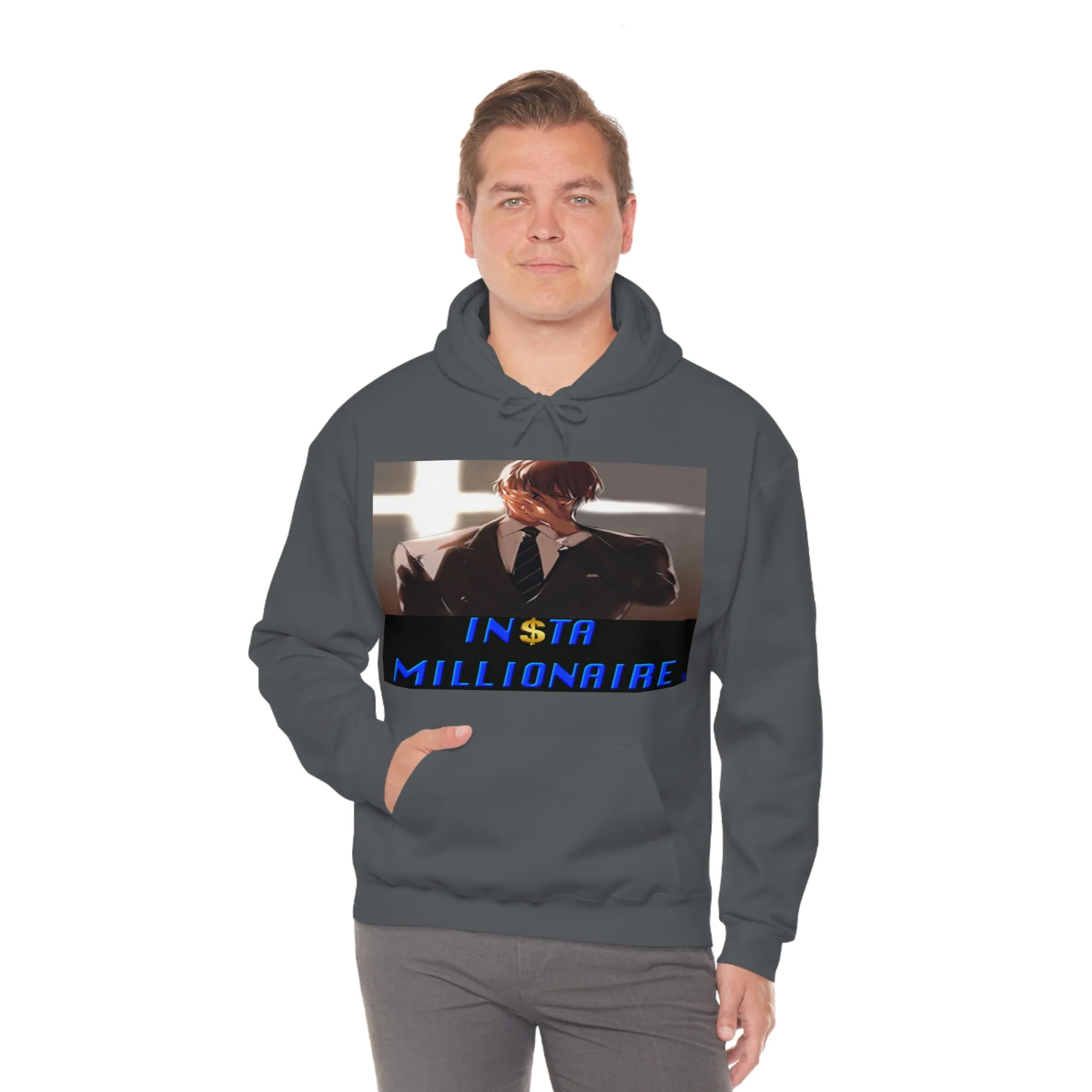 Insta Millionaire Cross Hoodie #4 - Image 69