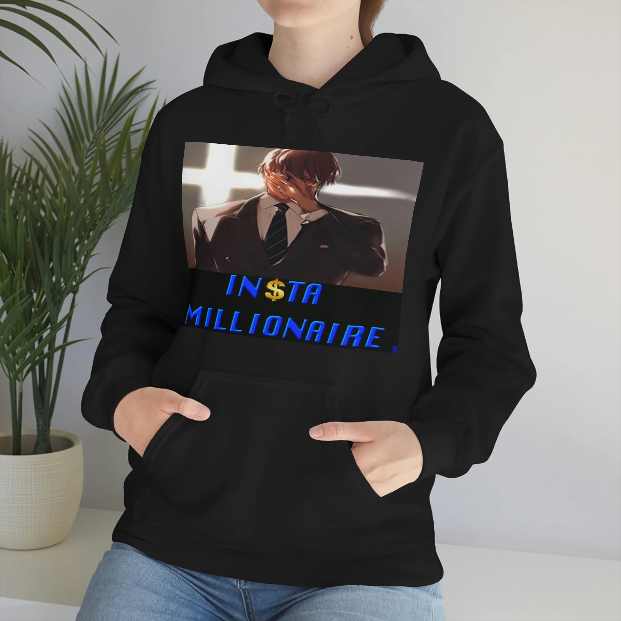 Insta Millionaire Cross Hoodie #4 - Image 7