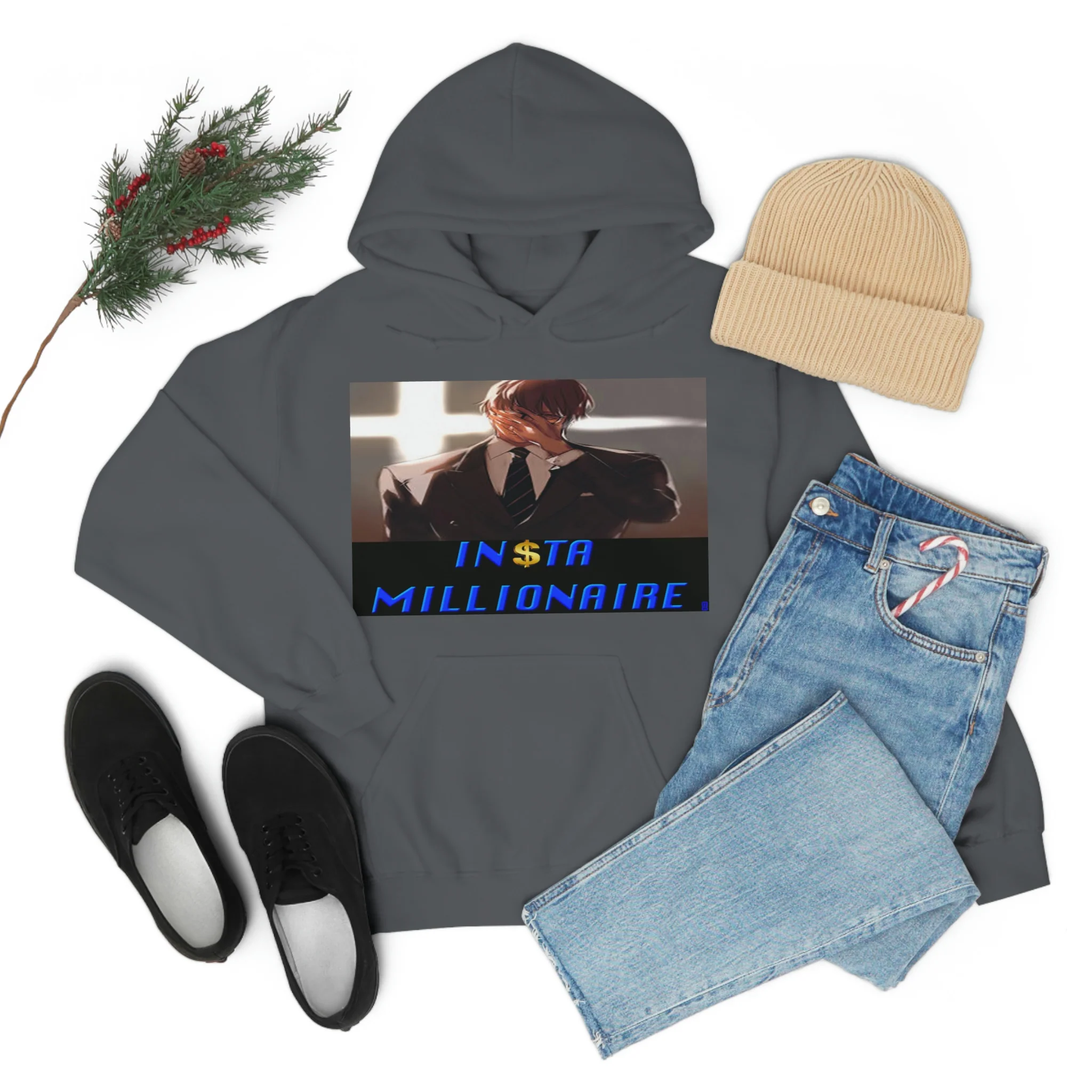 Insta Millionaire Cross Hoodie #4 - Image 71