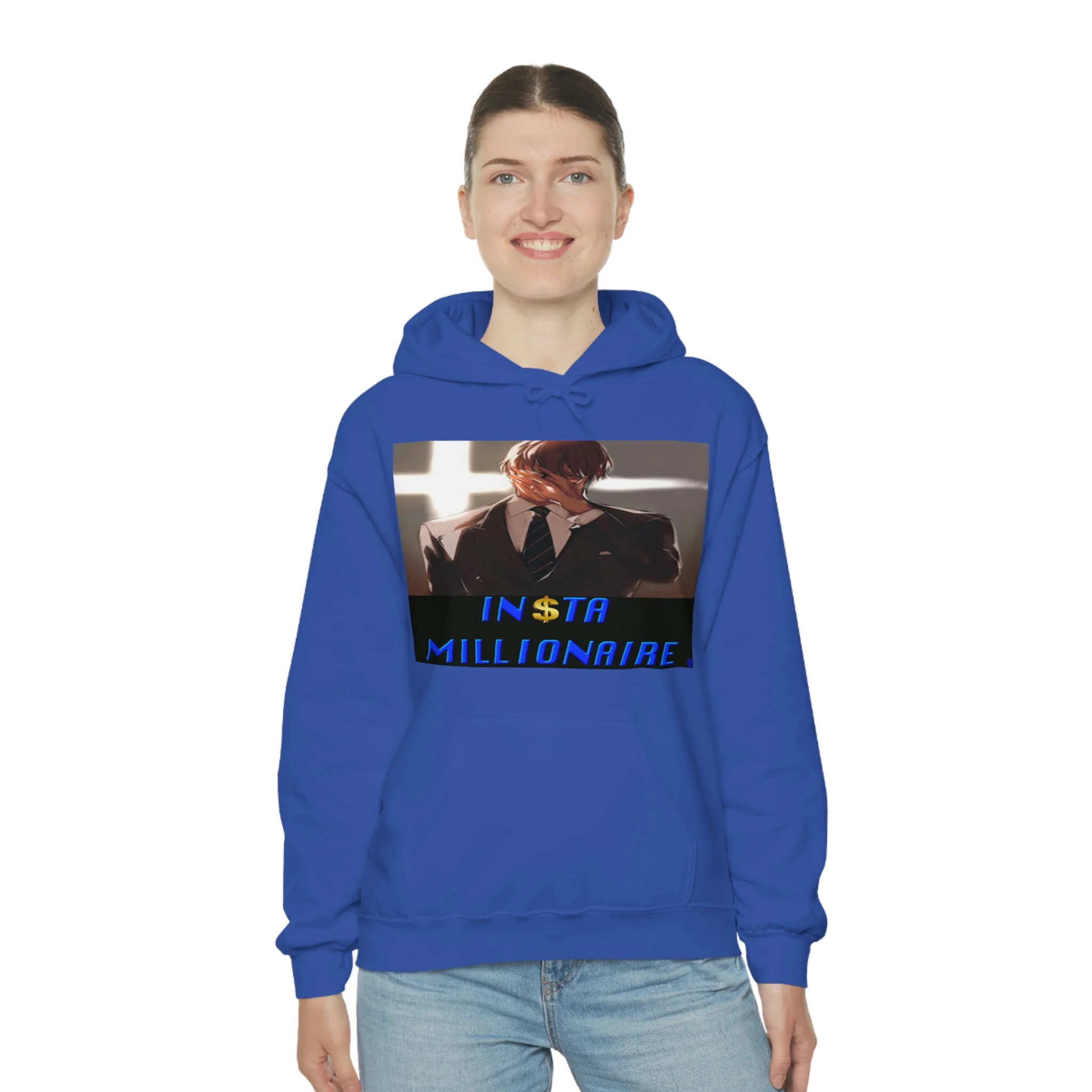 Insta Millionaire Cross Hoodie #4 - Image 77