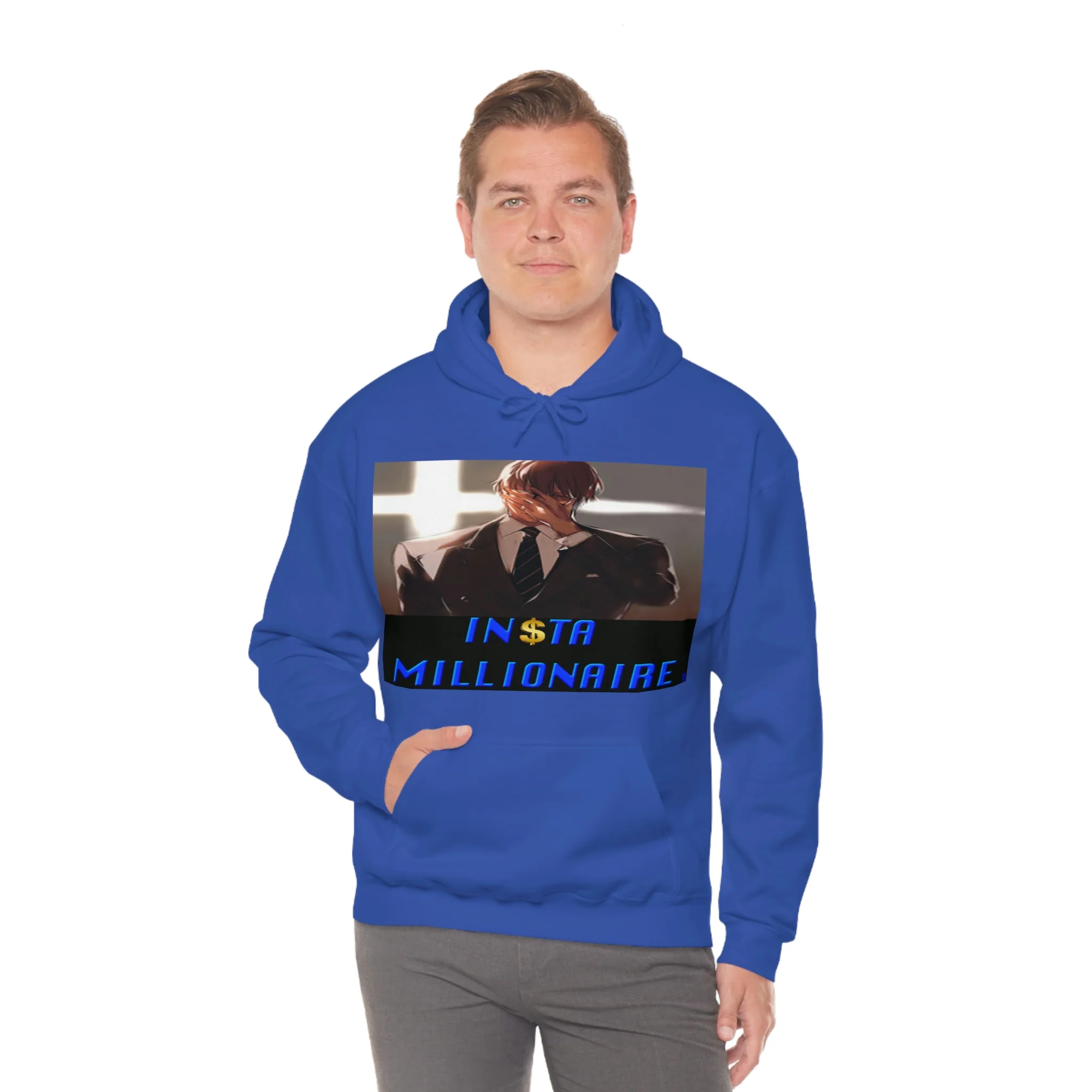 Insta Millionaire Cross Hoodie #4 - Image 78