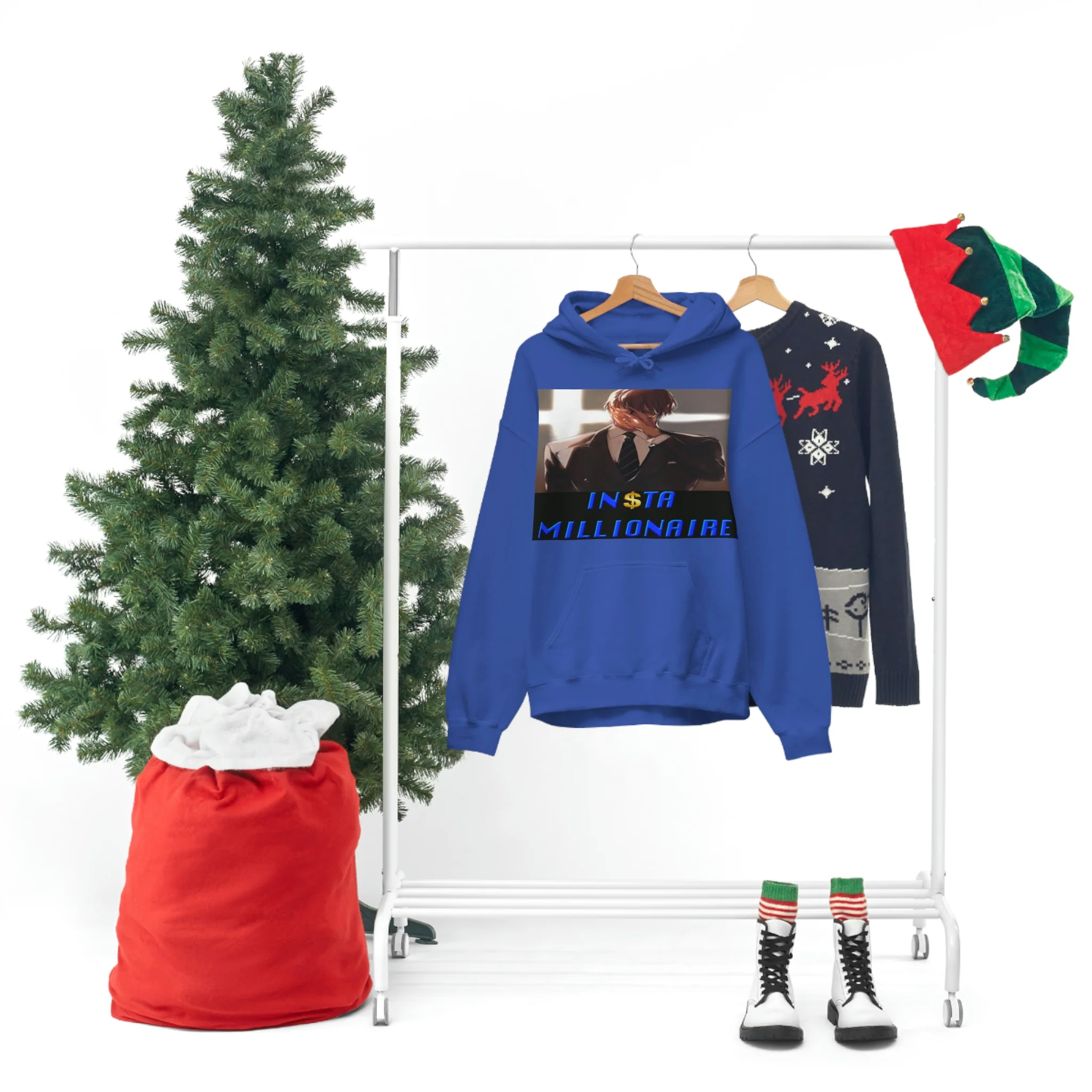 Insta Millionaire Cross Hoodie #4 - Image 81