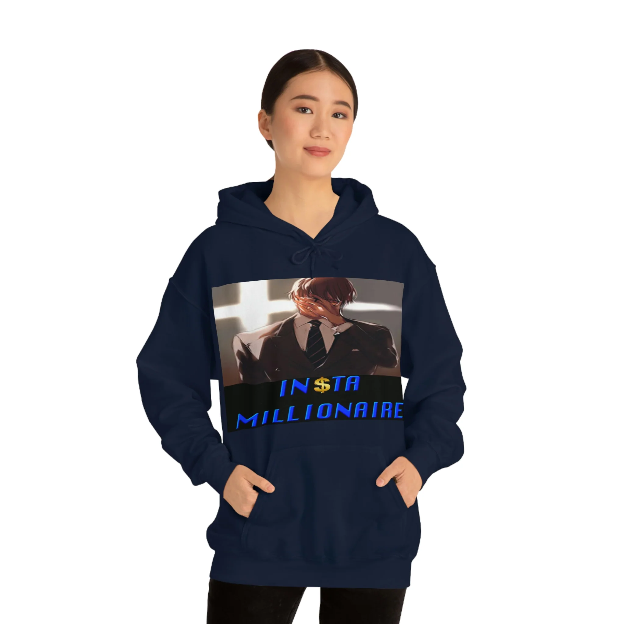 Insta Millionaire Cross Hoodie #4 - Image 84