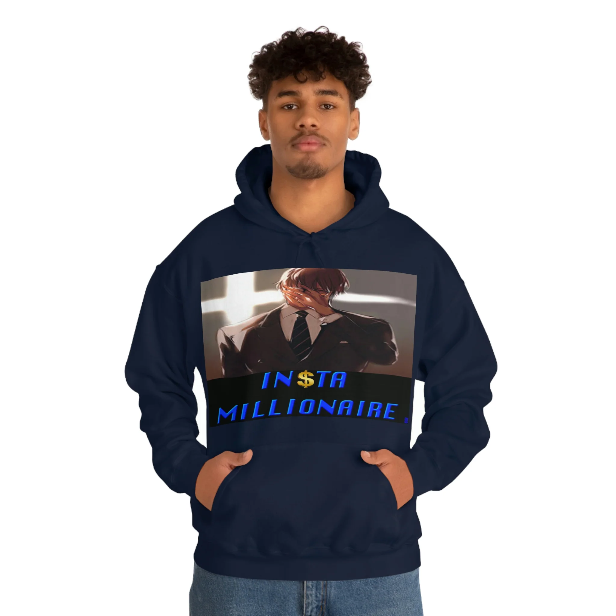Insta Millionaire Cross Hoodie #4 - Image 85
