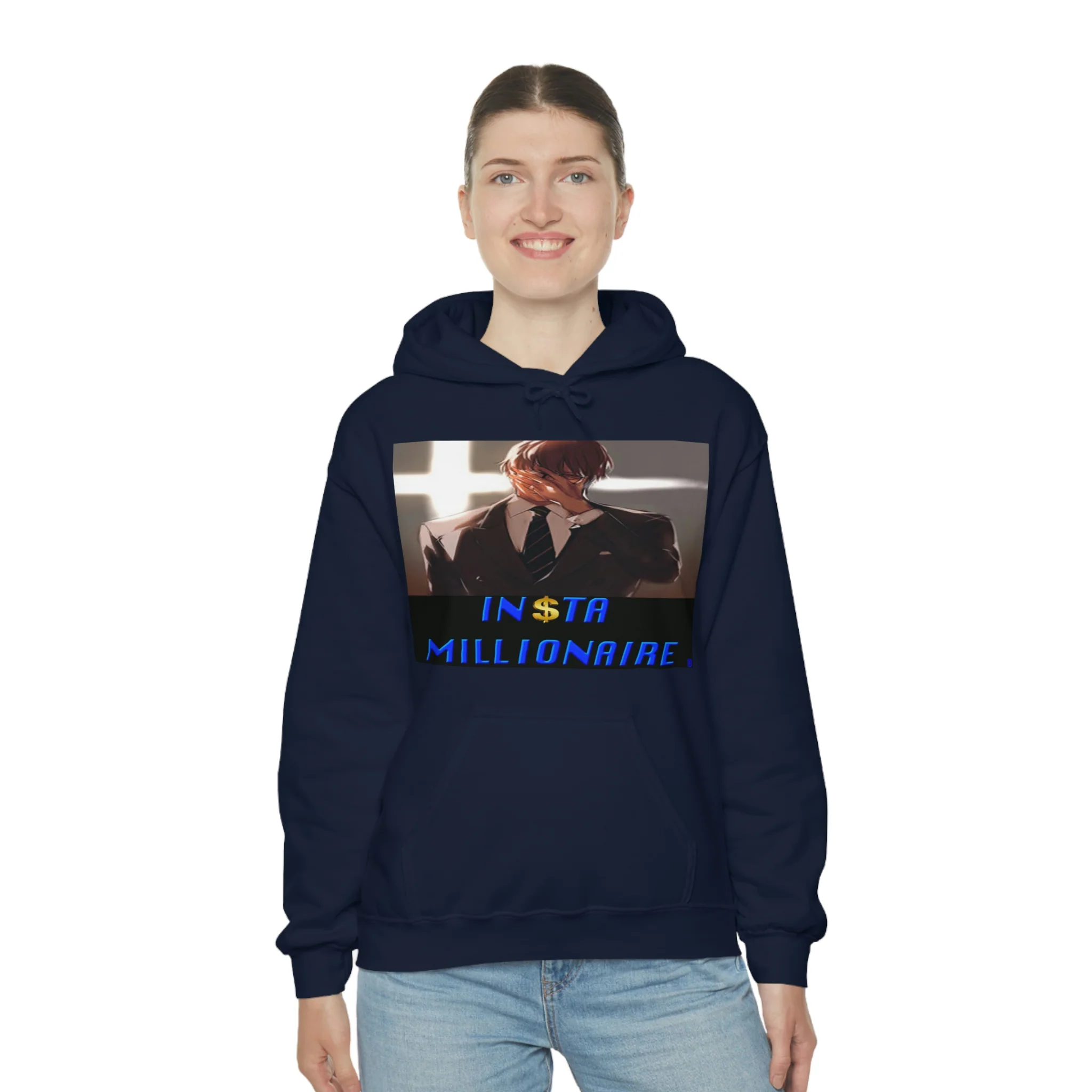 Insta Millionaire Cross Hoodie #4 - Image 86