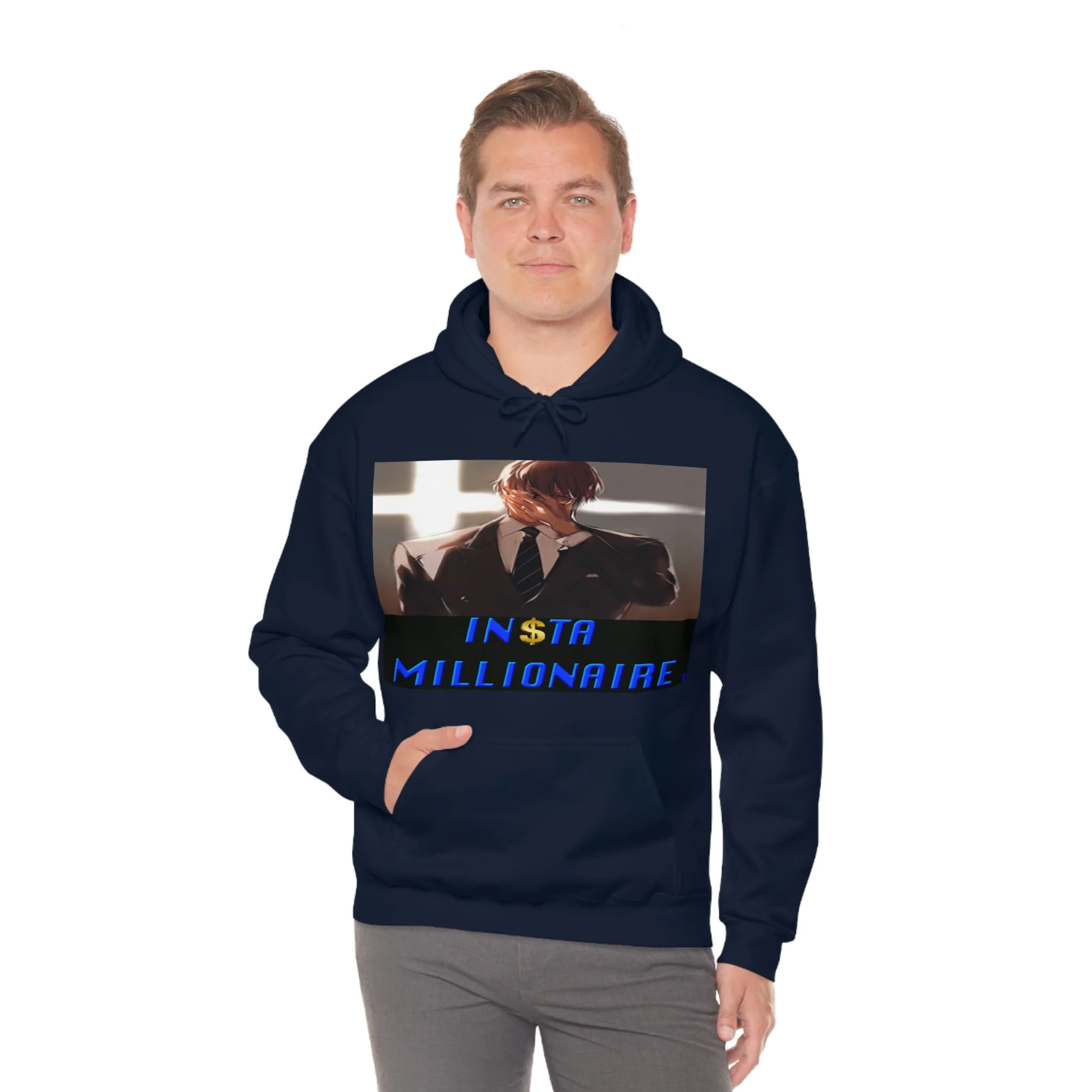 Insta Millionaire Cross Hoodie #4 - Image 87