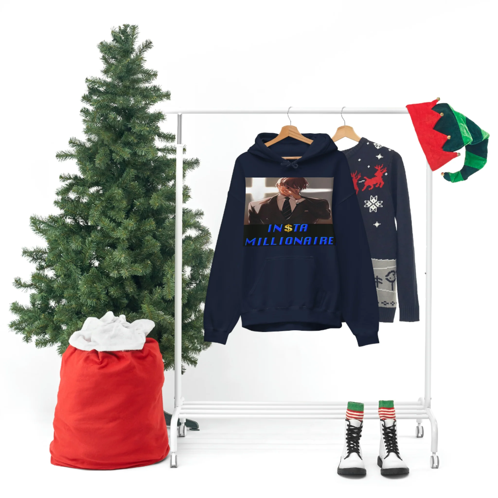 Insta Millionaire Cross Hoodie #4 - Image 90