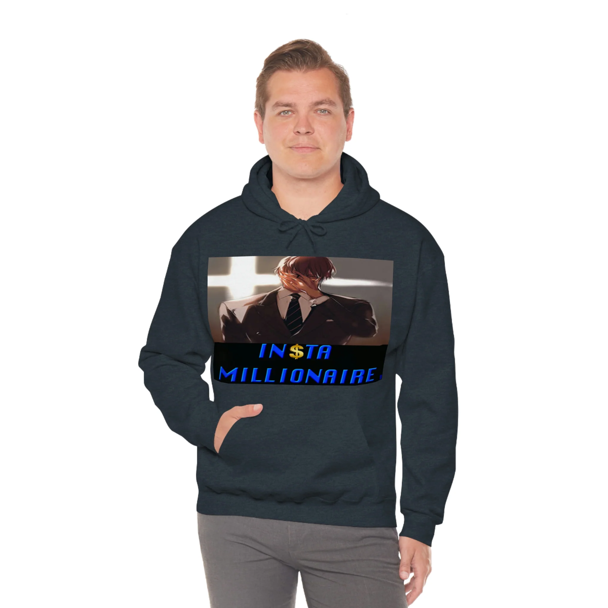 Insta Millionaire Cross Hoodie #4 - Image 96