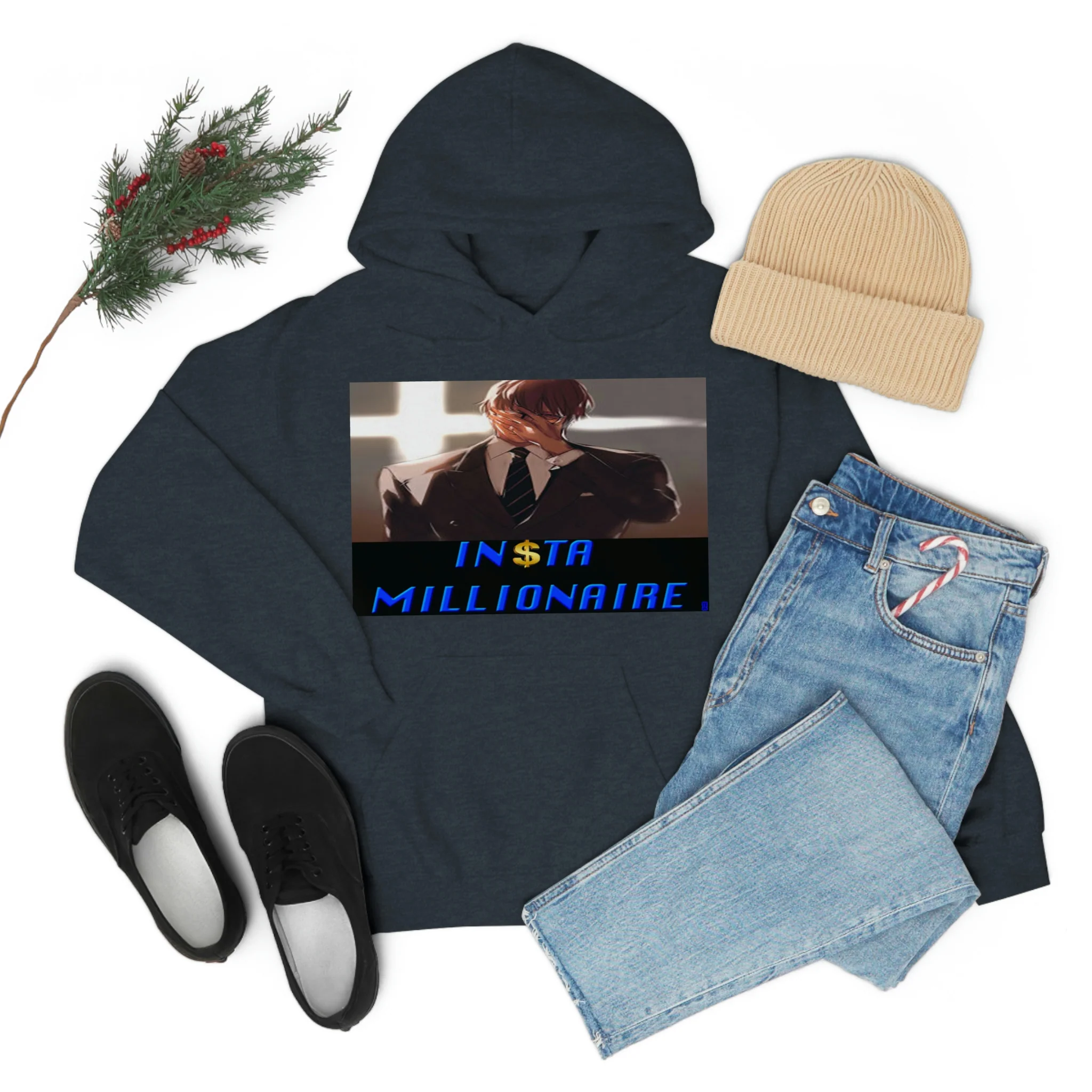 Insta Millionaire Cross Hoodie #4 - Image 98