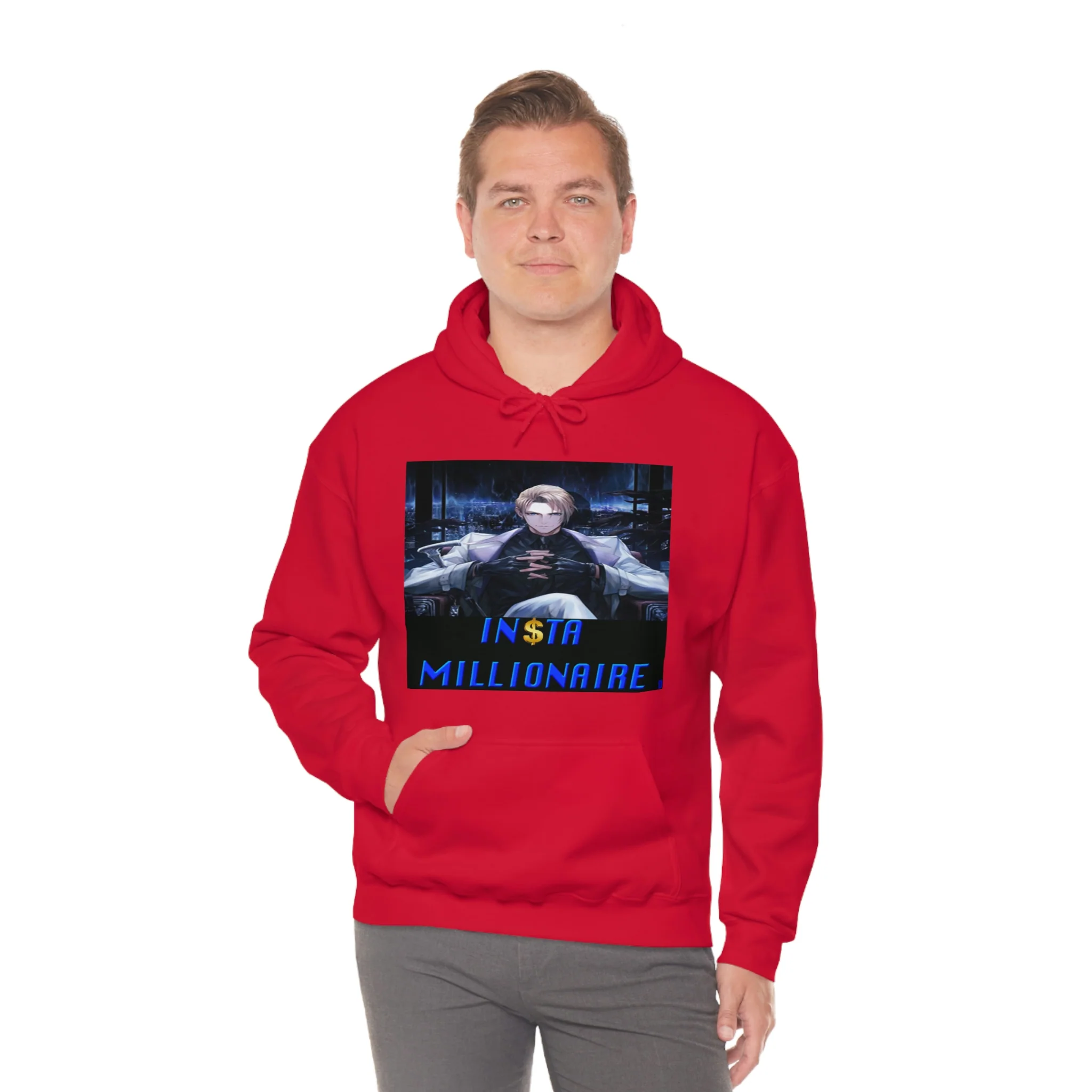 Insta Millionaire White Suit Hoodie #8 - Image 105