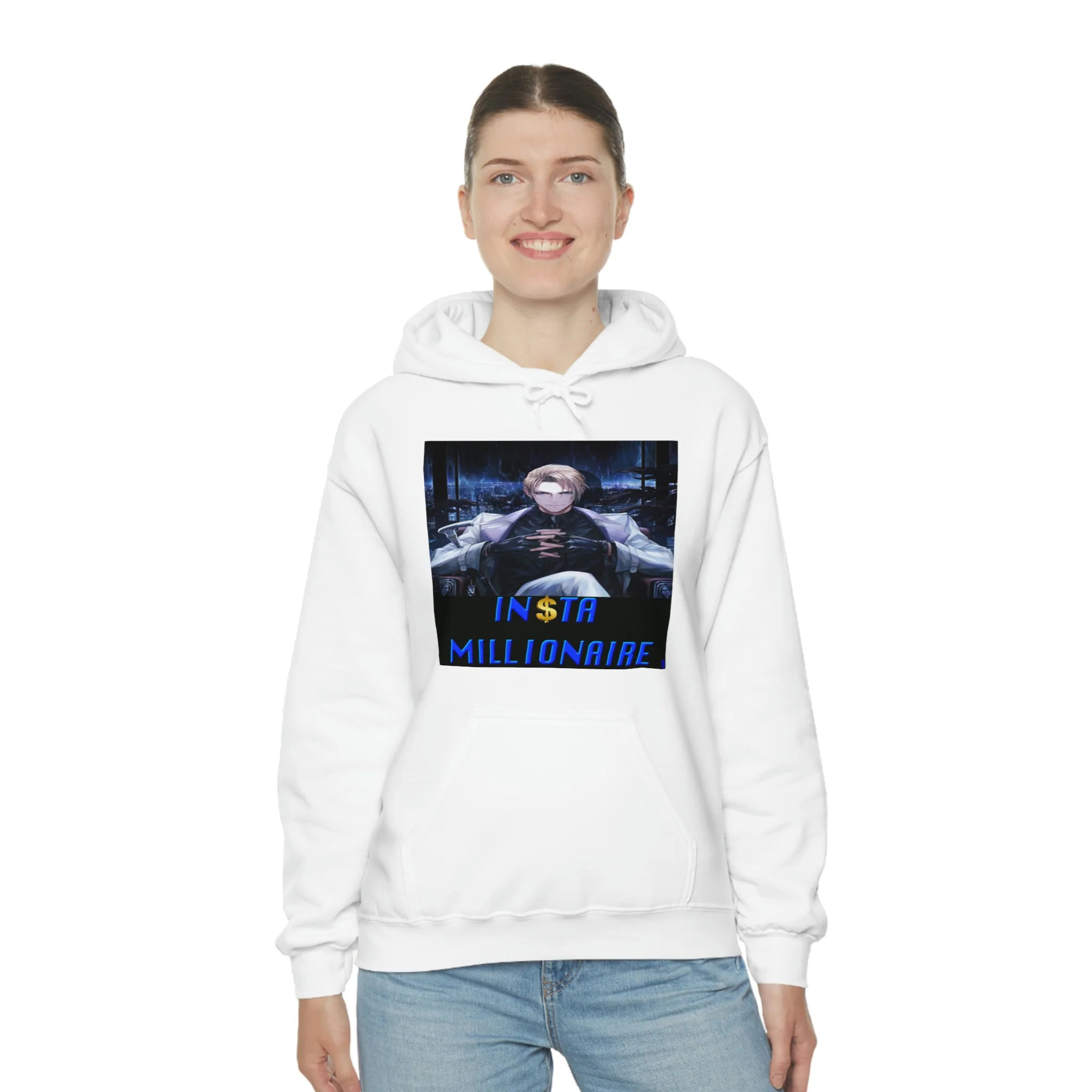 Insta Millionaire White Suit Hoodie #8 - Image 14