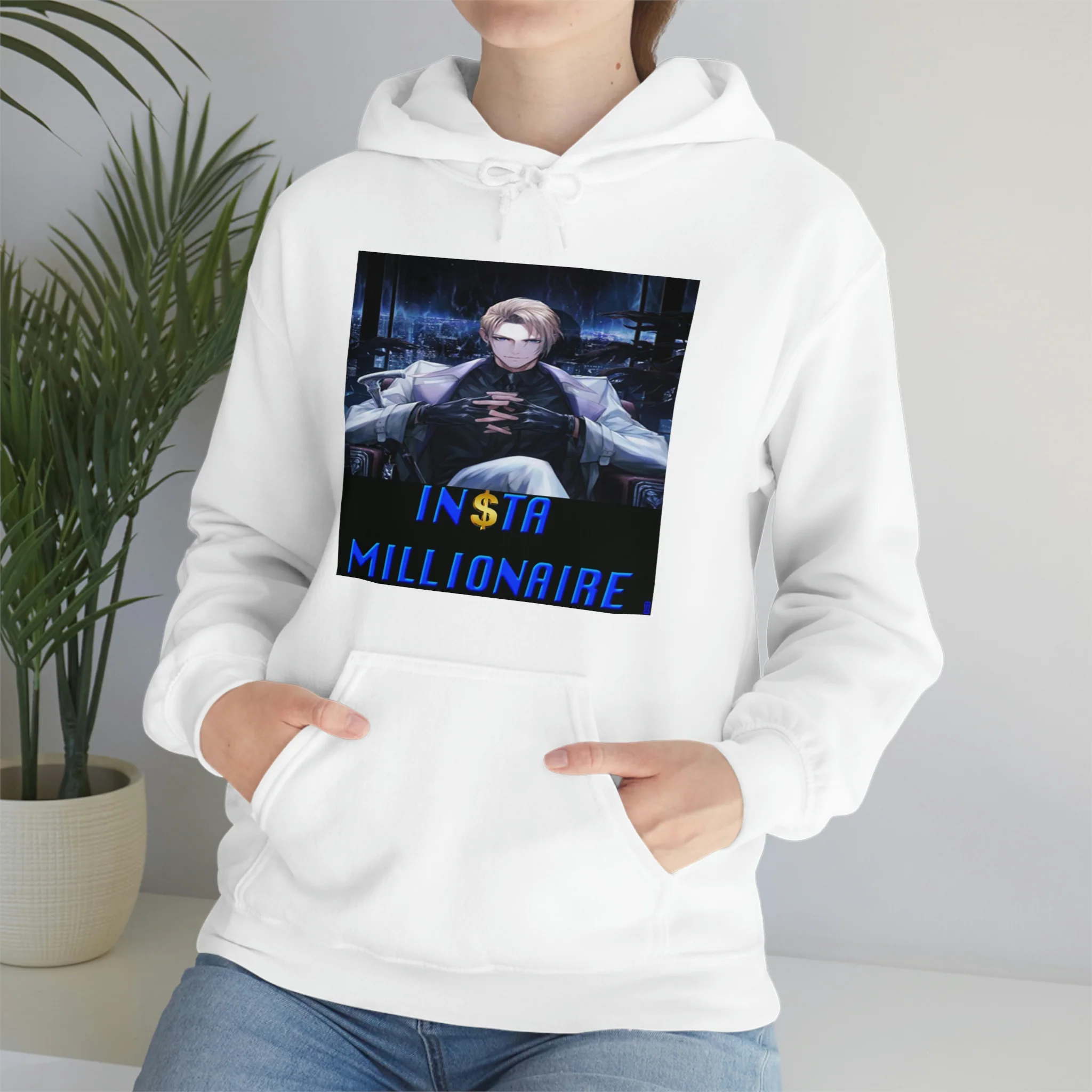 Insta Millionaire White Suit Hoodie #8 - Image 16