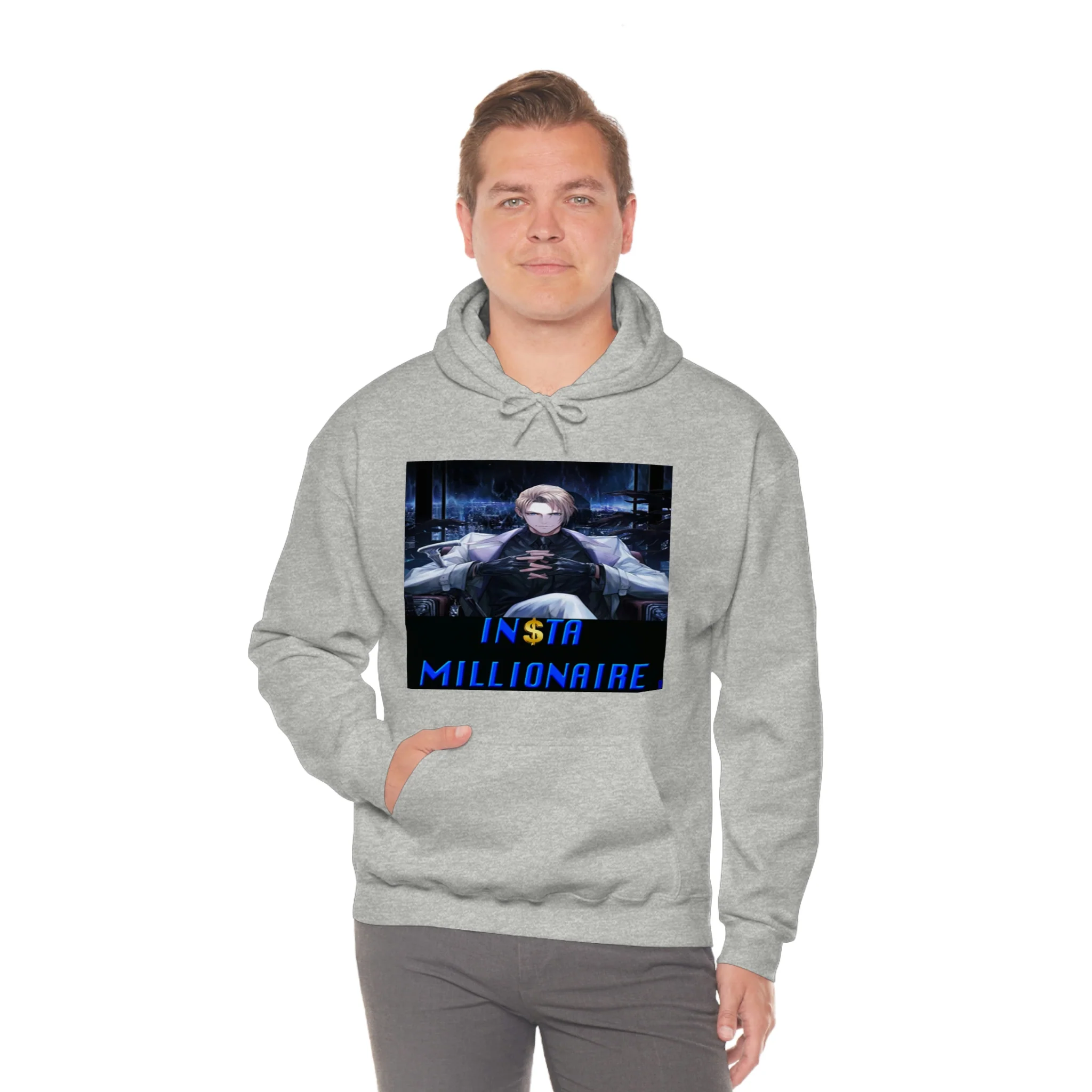 Insta Millionaire White Suit Hoodie #8 - Image 24