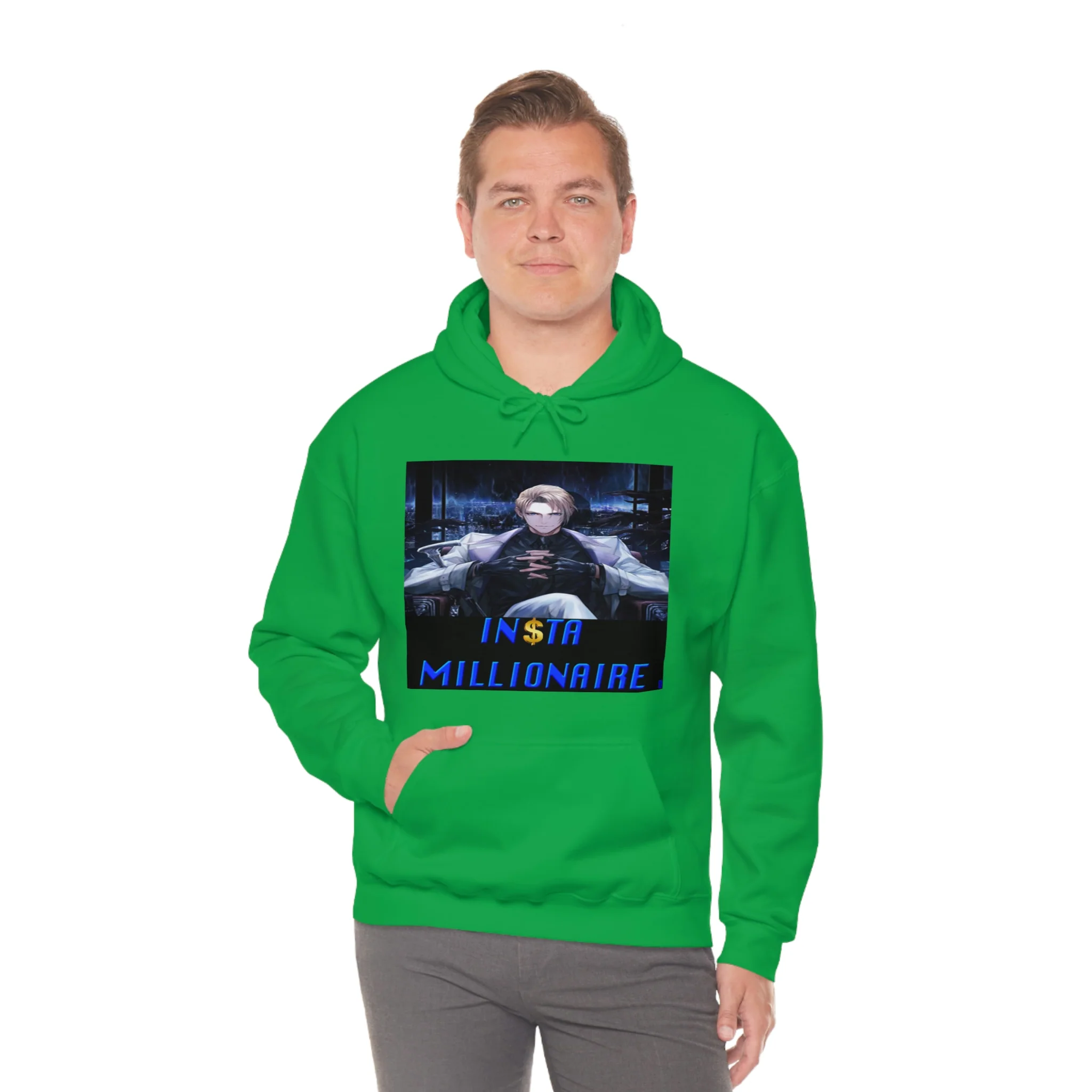 Insta Millionaire White Suit Hoodie #8 - Image 42
