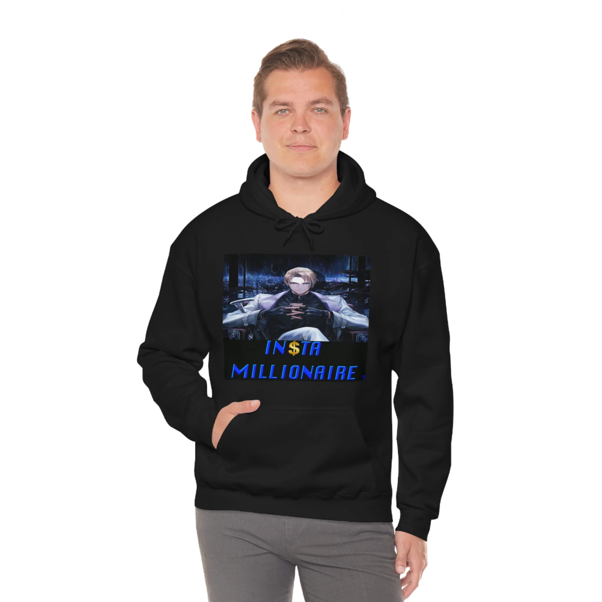 Insta Millionaire White Suit Hoodie #8 - Image 6