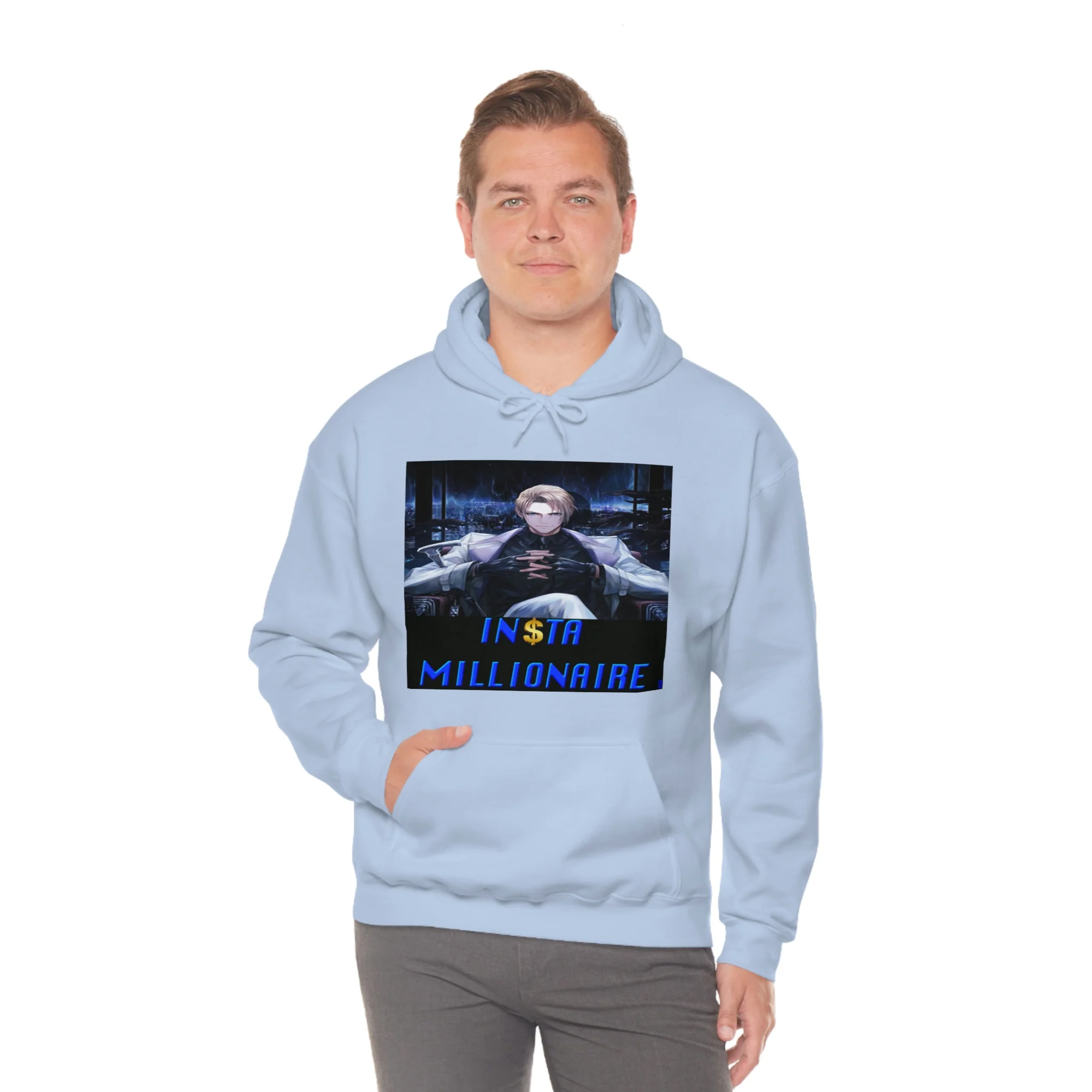 Insta Millionaire White Suit Hoodie #8 - Image 60