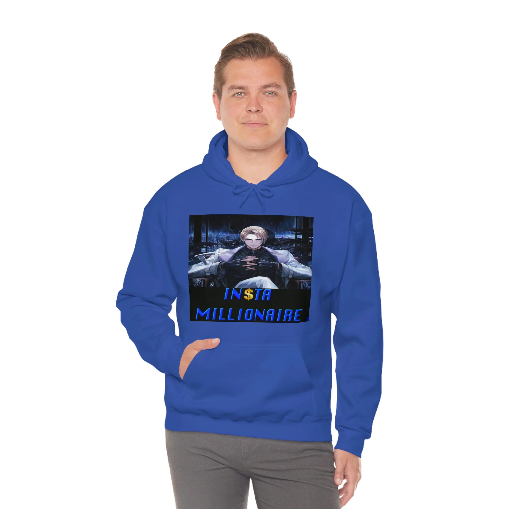 Insta Millionaire White Suit Hoodie #8 - Image 78