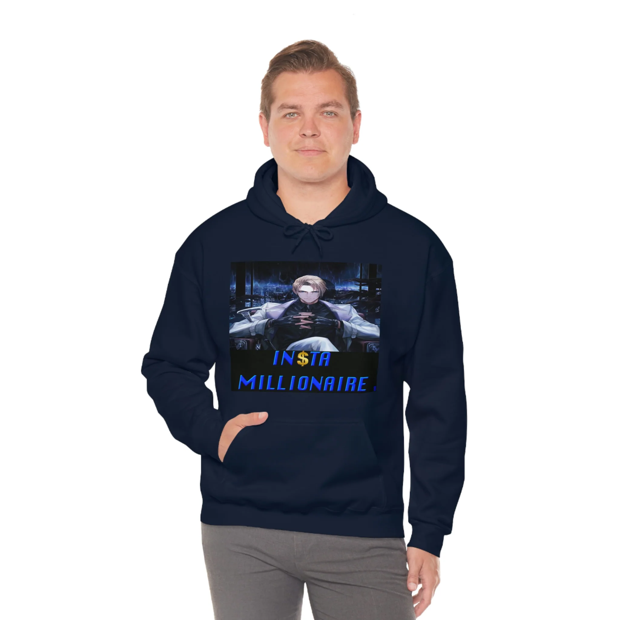 Insta Millionaire White Suit Hoodie #8 - Image 87