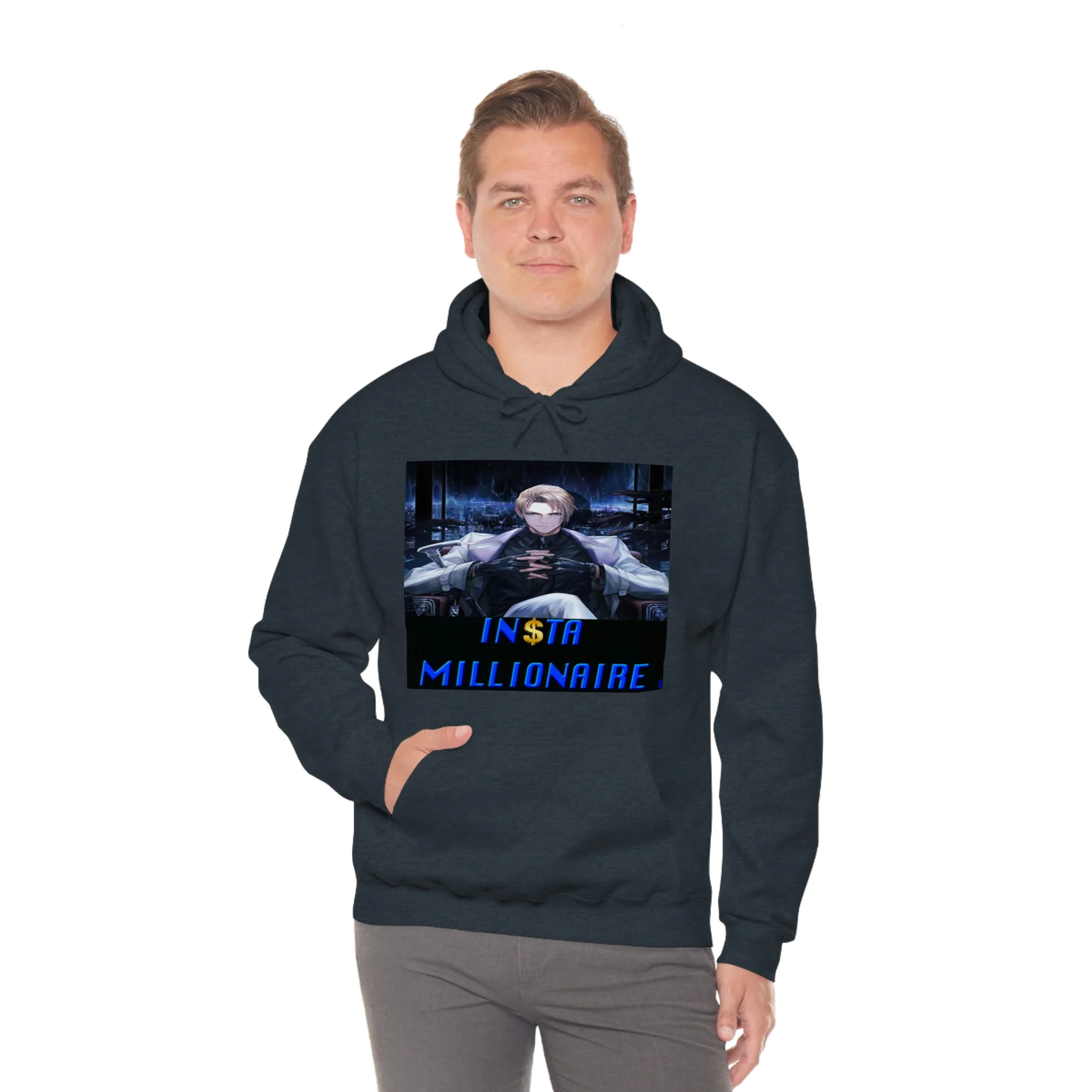 Insta Millionaire White Suit Hoodie #8 - Image 96