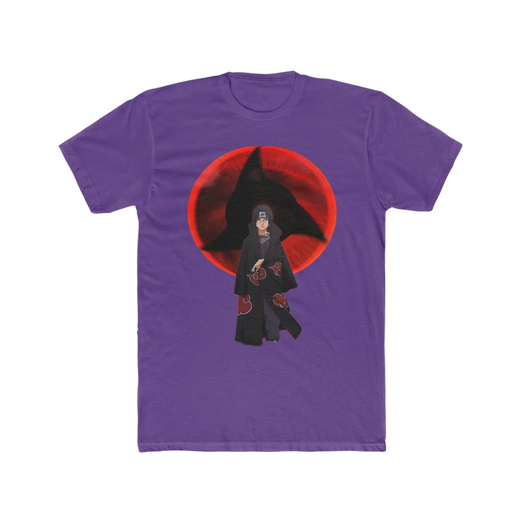 Itachi Uchiha Front Back T-Shirt - Image 15