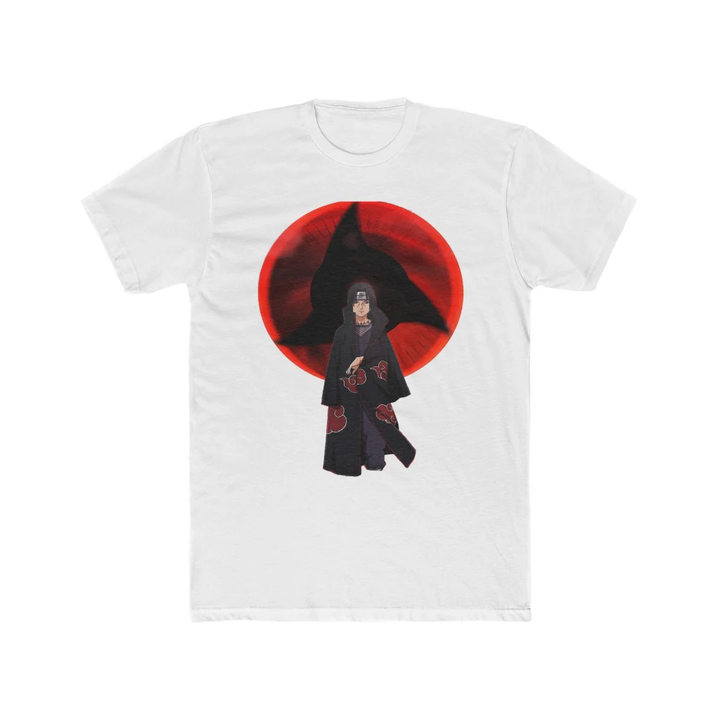 Itachi Uchiha Front Back T-Shirt - Image 3