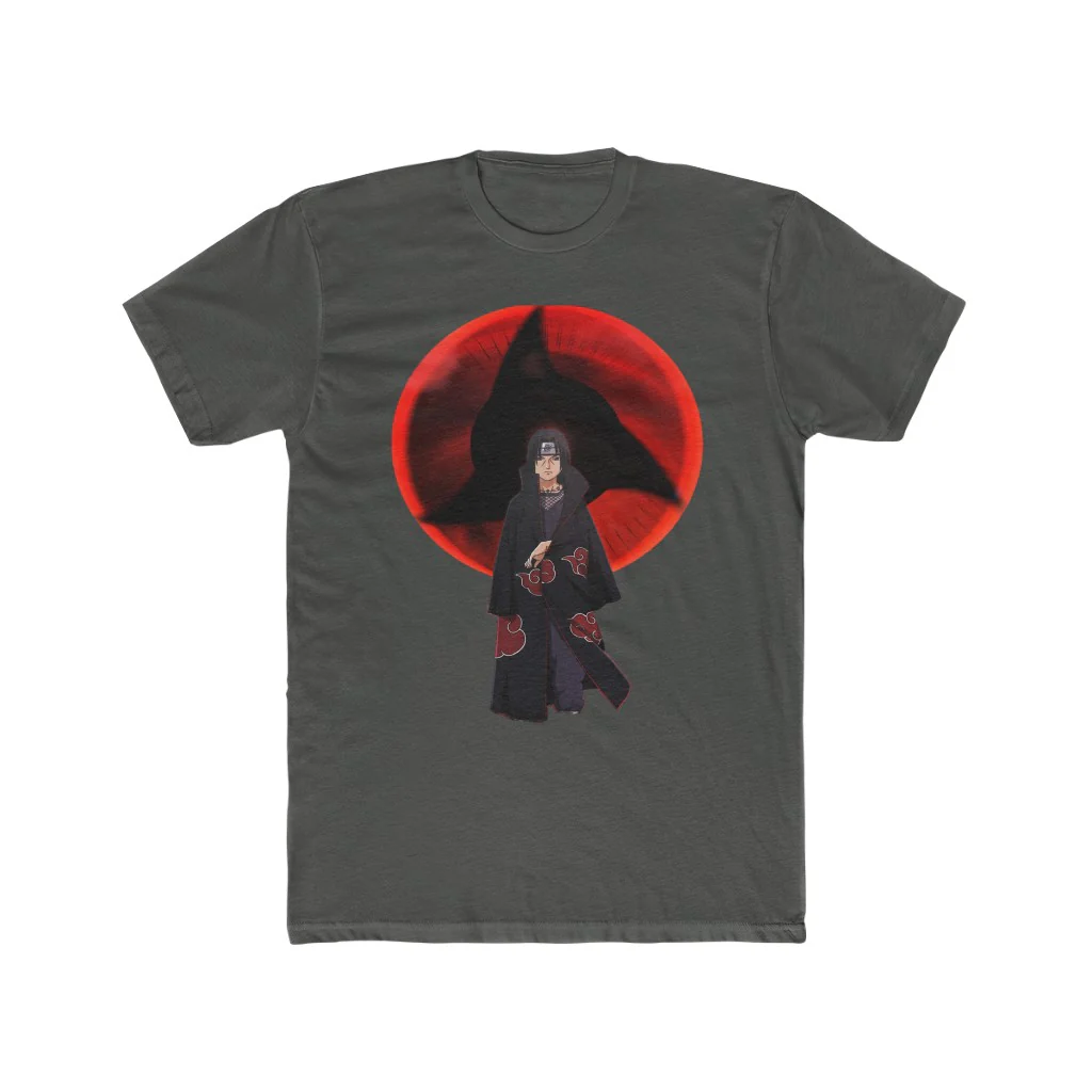 Itachi Uchiha Front Back T-Shirt - Image 8