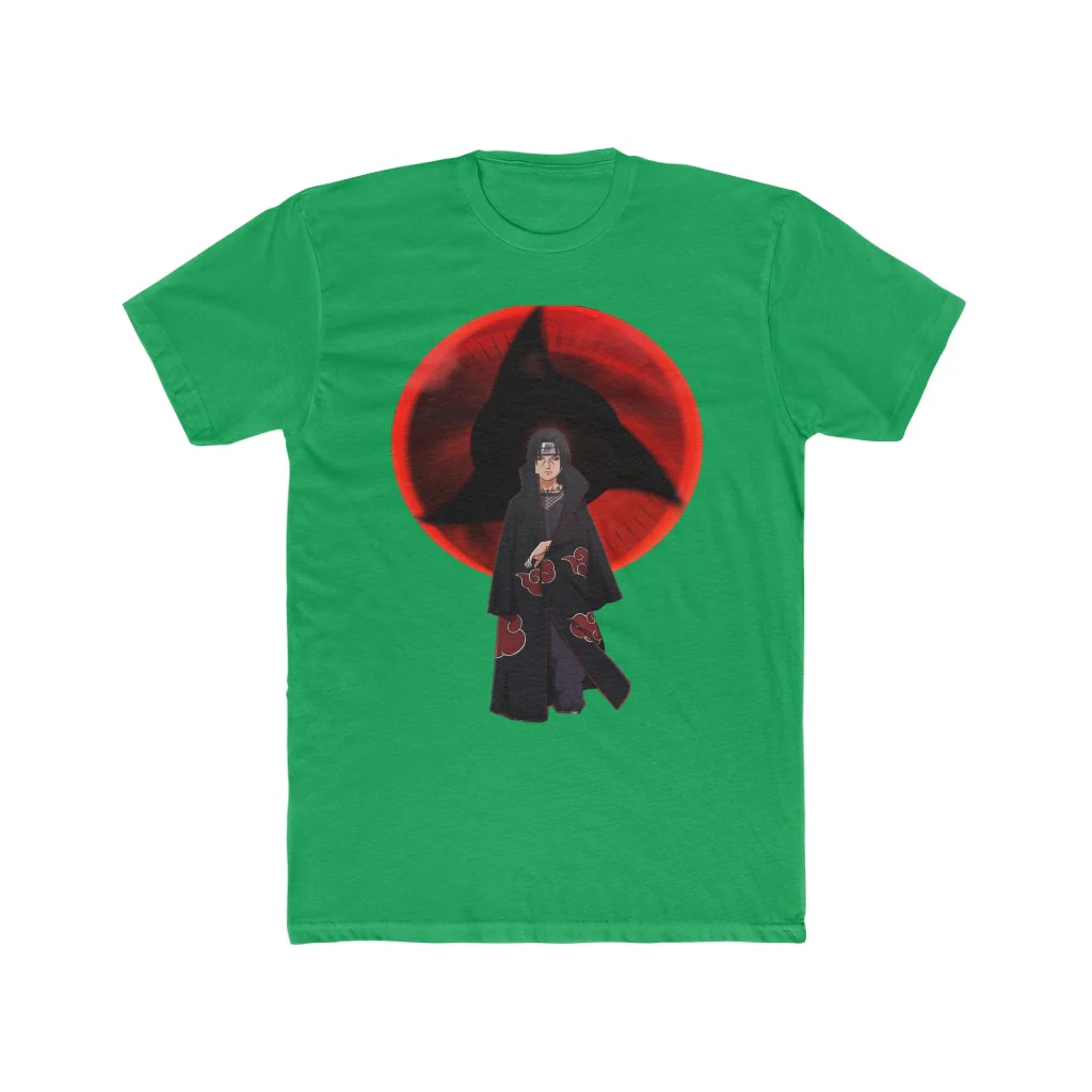 Itachi Uchiha Front Back T-Shirt - Image 9