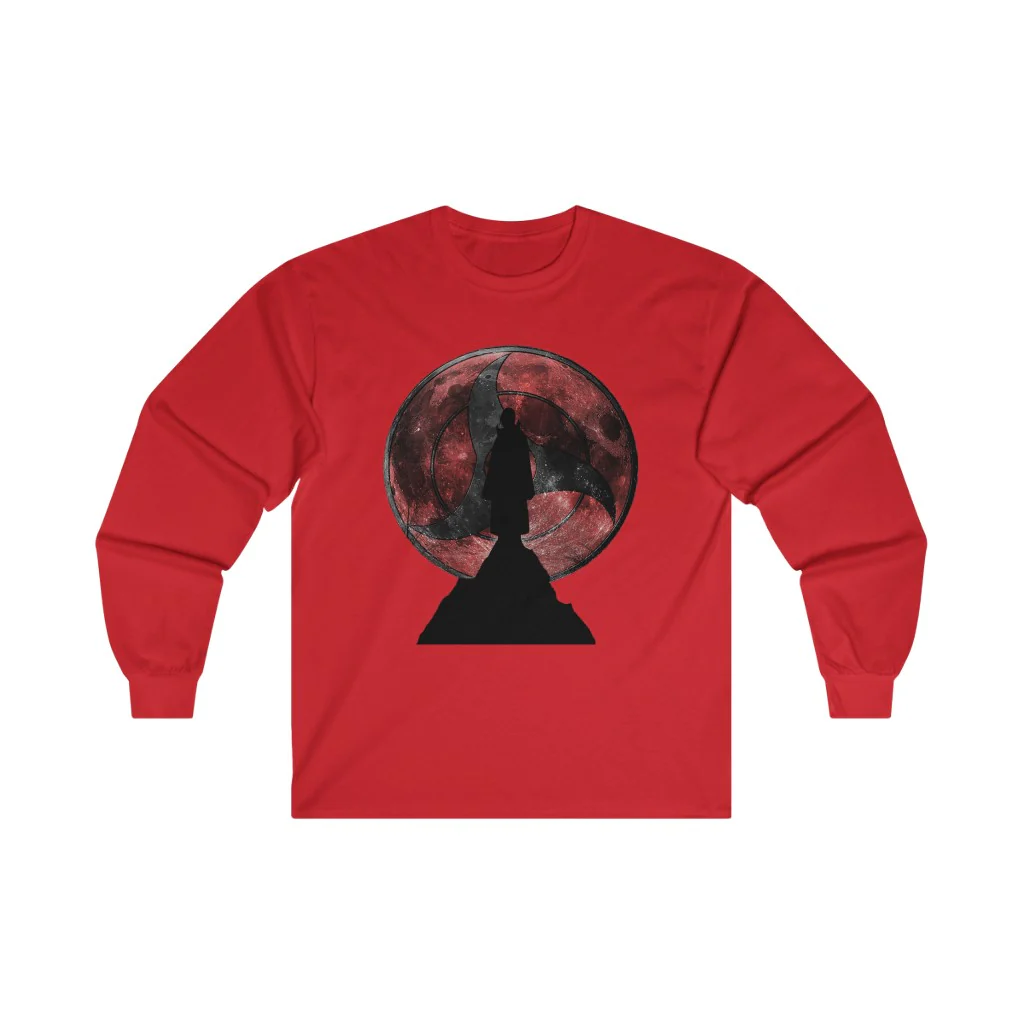 Itachi Uchiha Long Sleeve Tee - Image 17