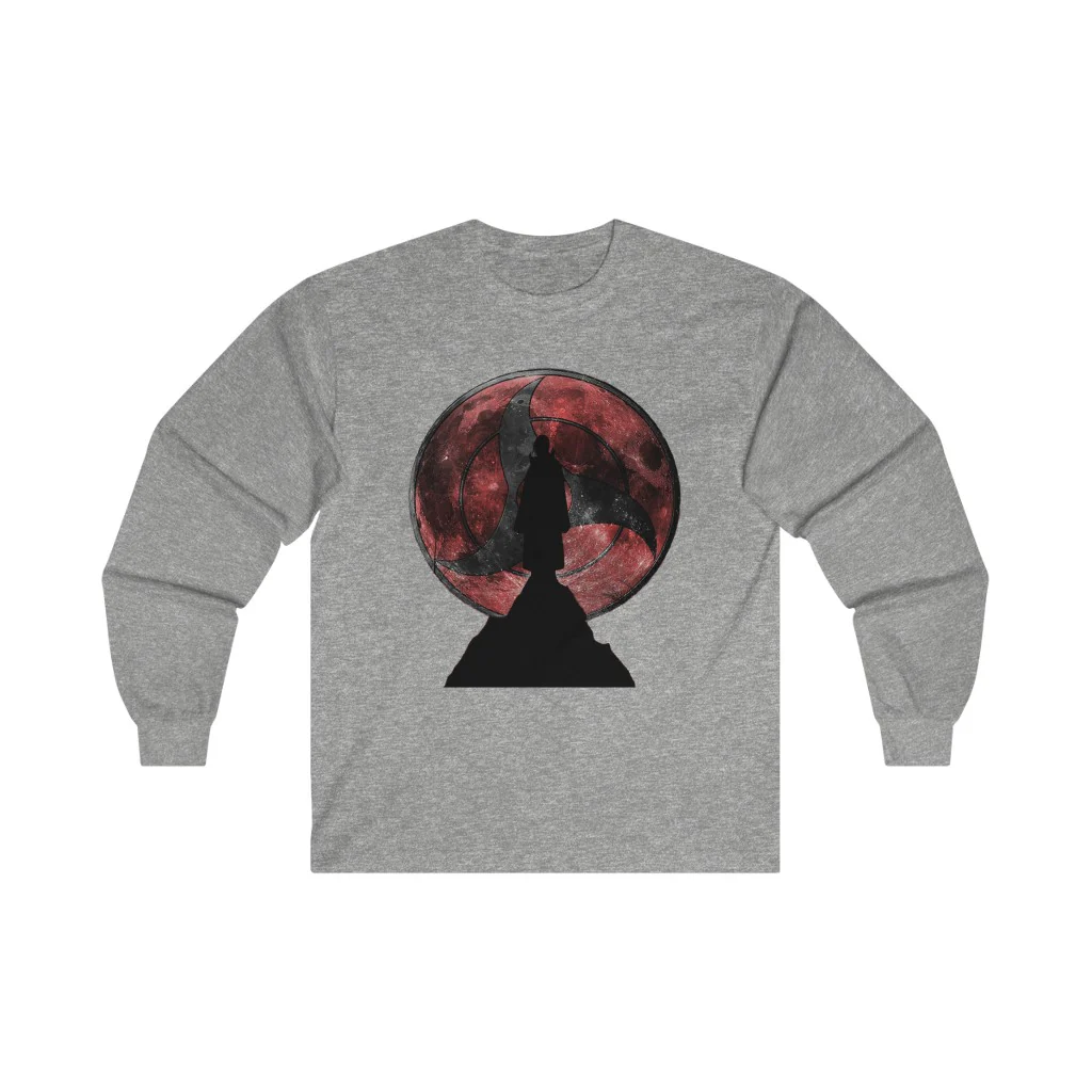 Itachi Uchiha Long Sleeve Tee - Image 3