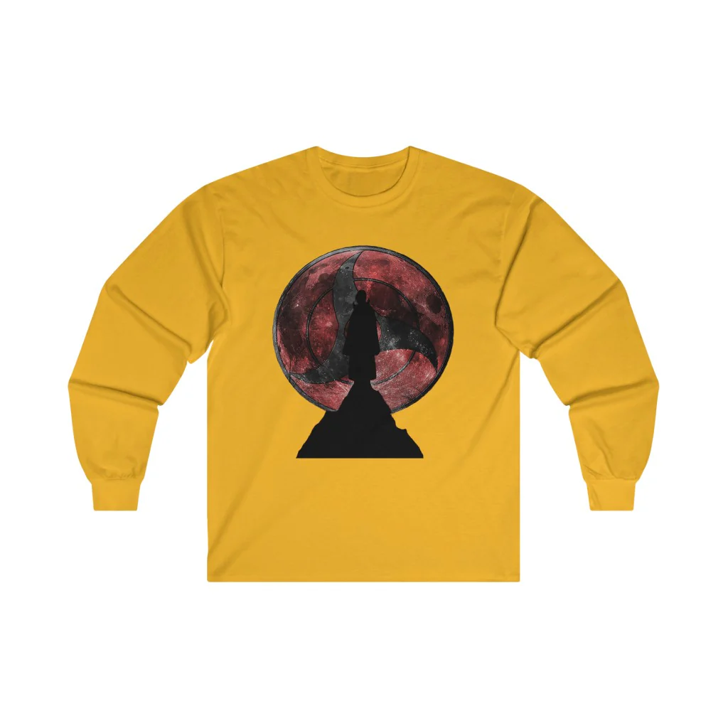 Itachi Uchiha Long Sleeve Tee - Image 4