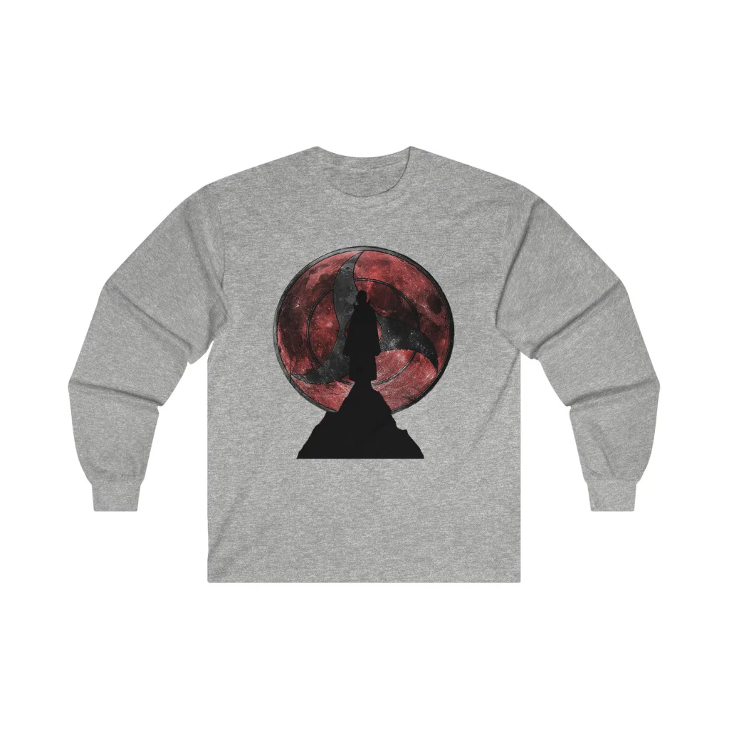 Itachi Uchiha Long Sleeve Tee - Image 6