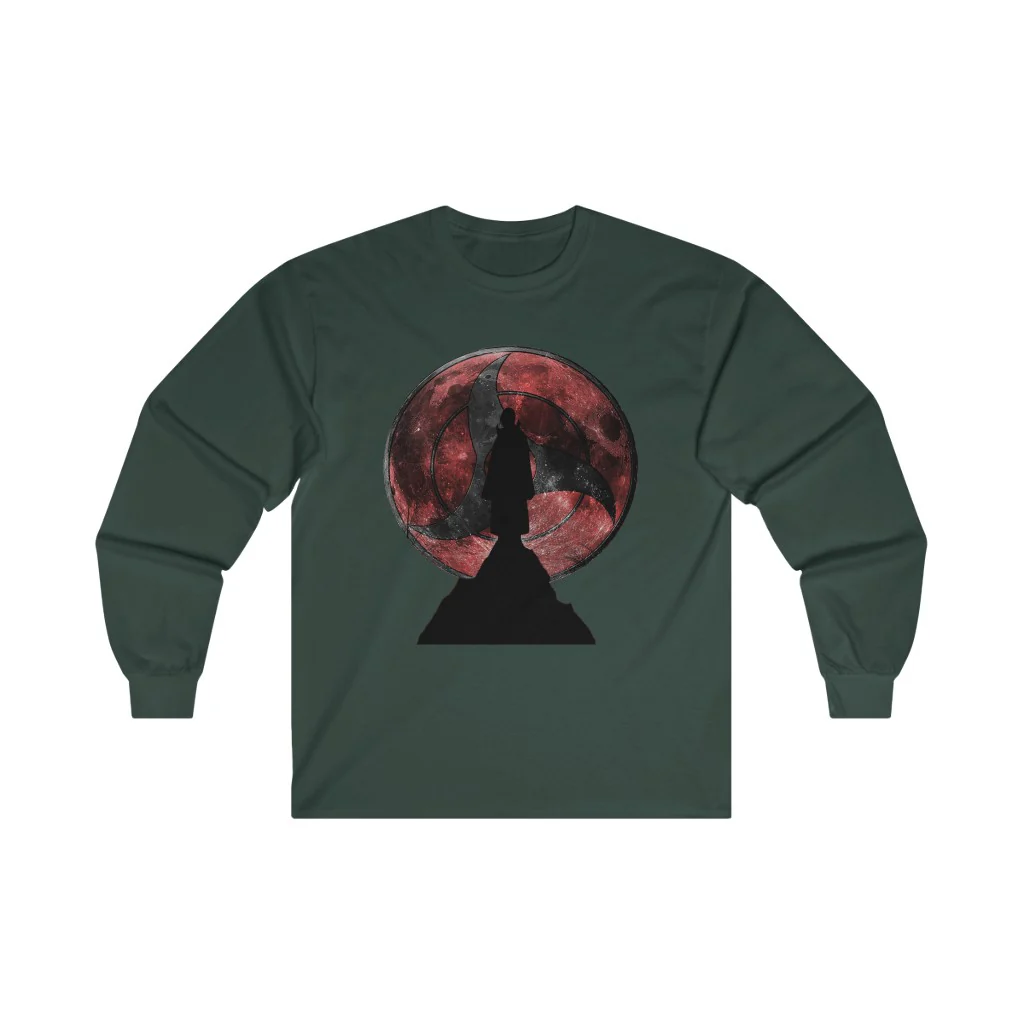 Itachi Uchiha Long Sleeve Tee - Image 8