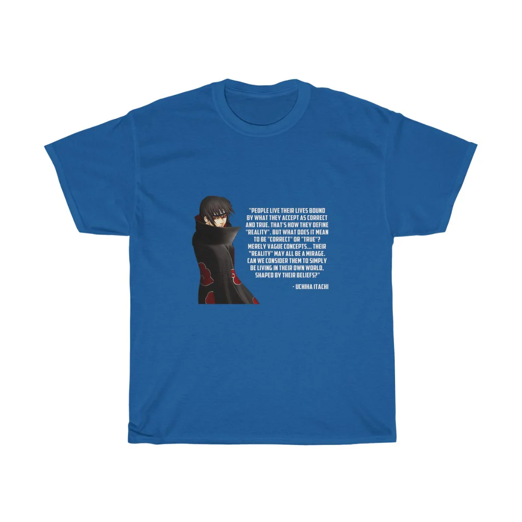Itachi Uchiha Quote T-Shirt - Image 12