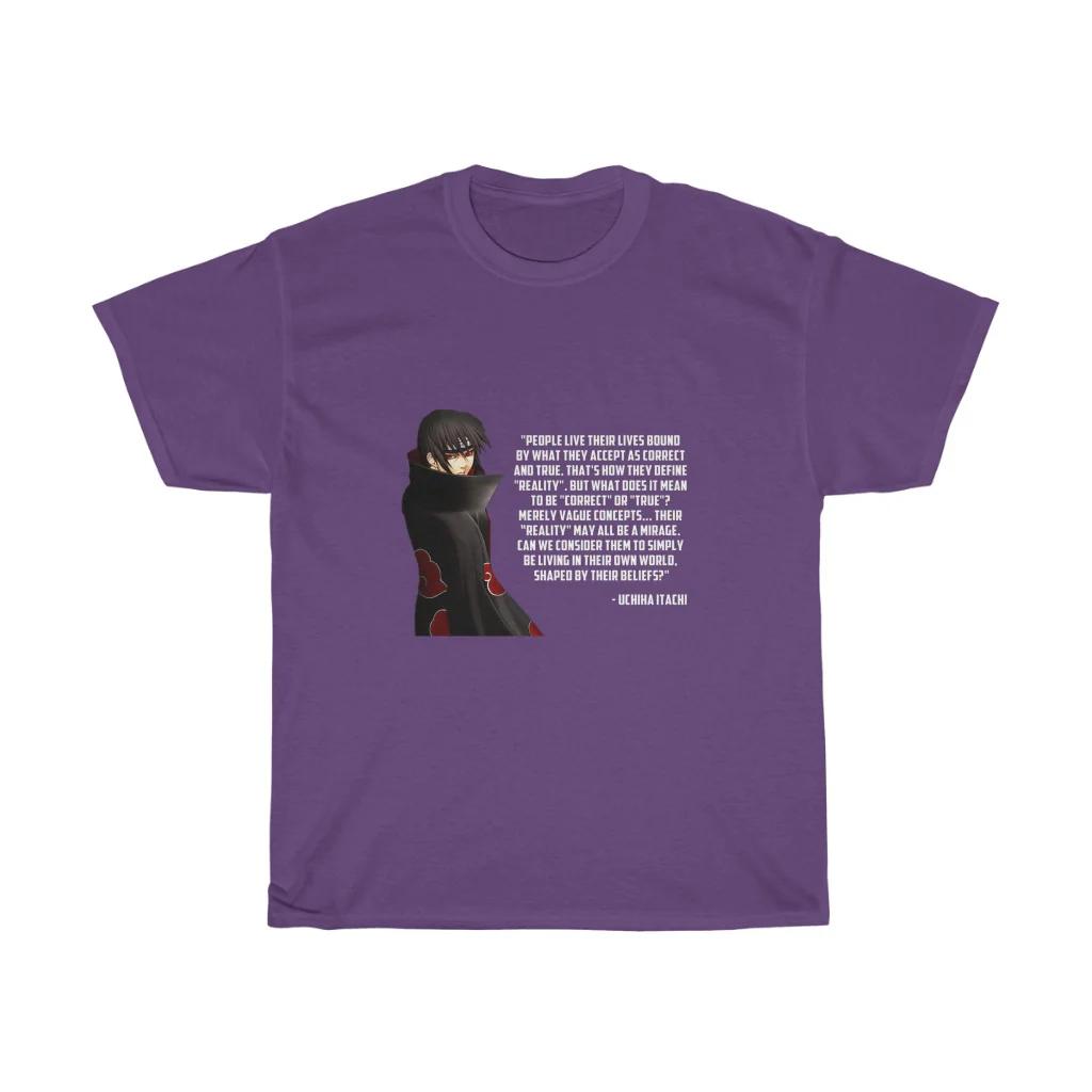 Itachi Uchiha Quote T-Shirt - Image 14