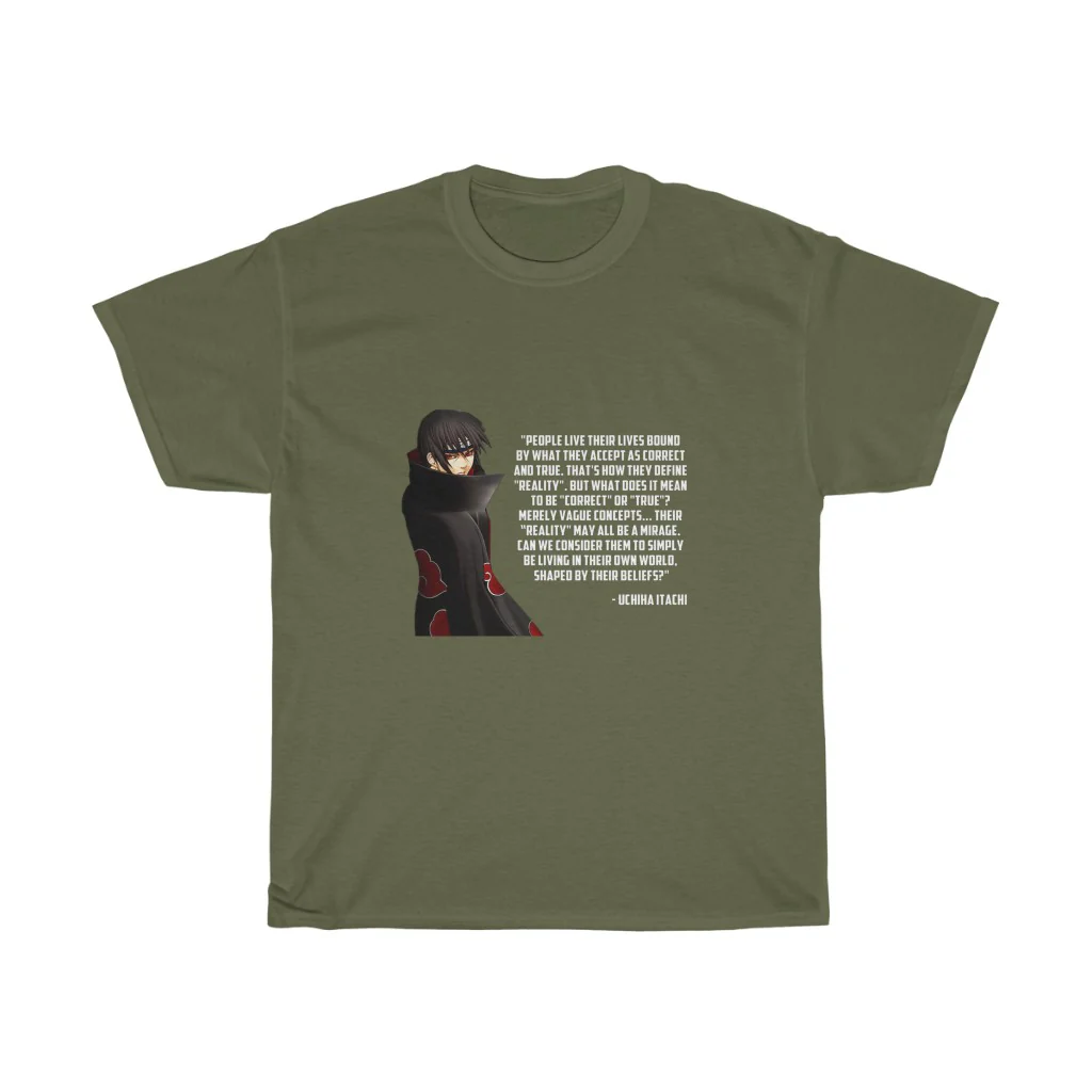 Itachi Uchiha Quote T-Shirt - Image 7