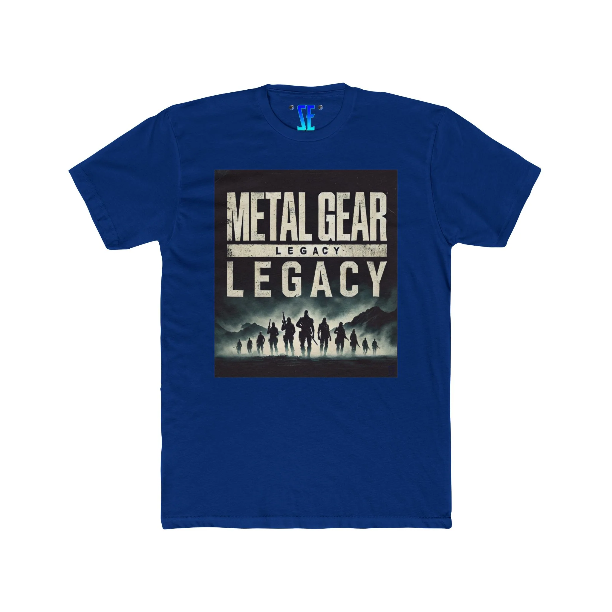 MGS Metal Gear Legacy Tactical Silhouette Design Artwork Gaming T-Shirt - Image 9