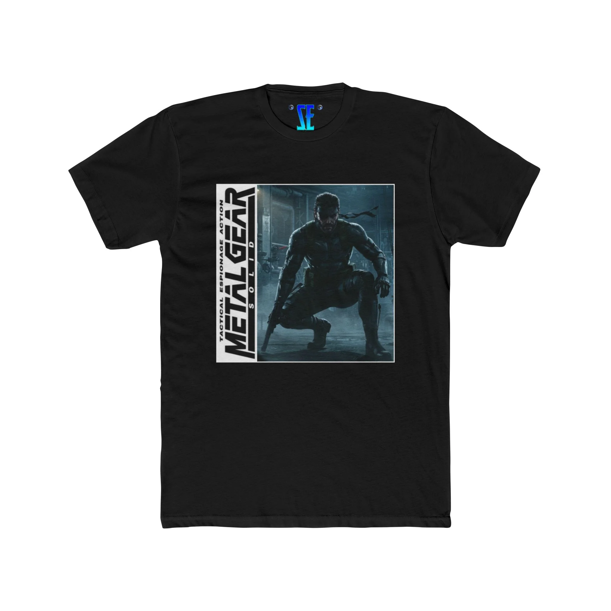 MGS Metal Gear Solid Graphic Tee — 'Metal Gear' Soldier Silhouette Video Game T-Shirt