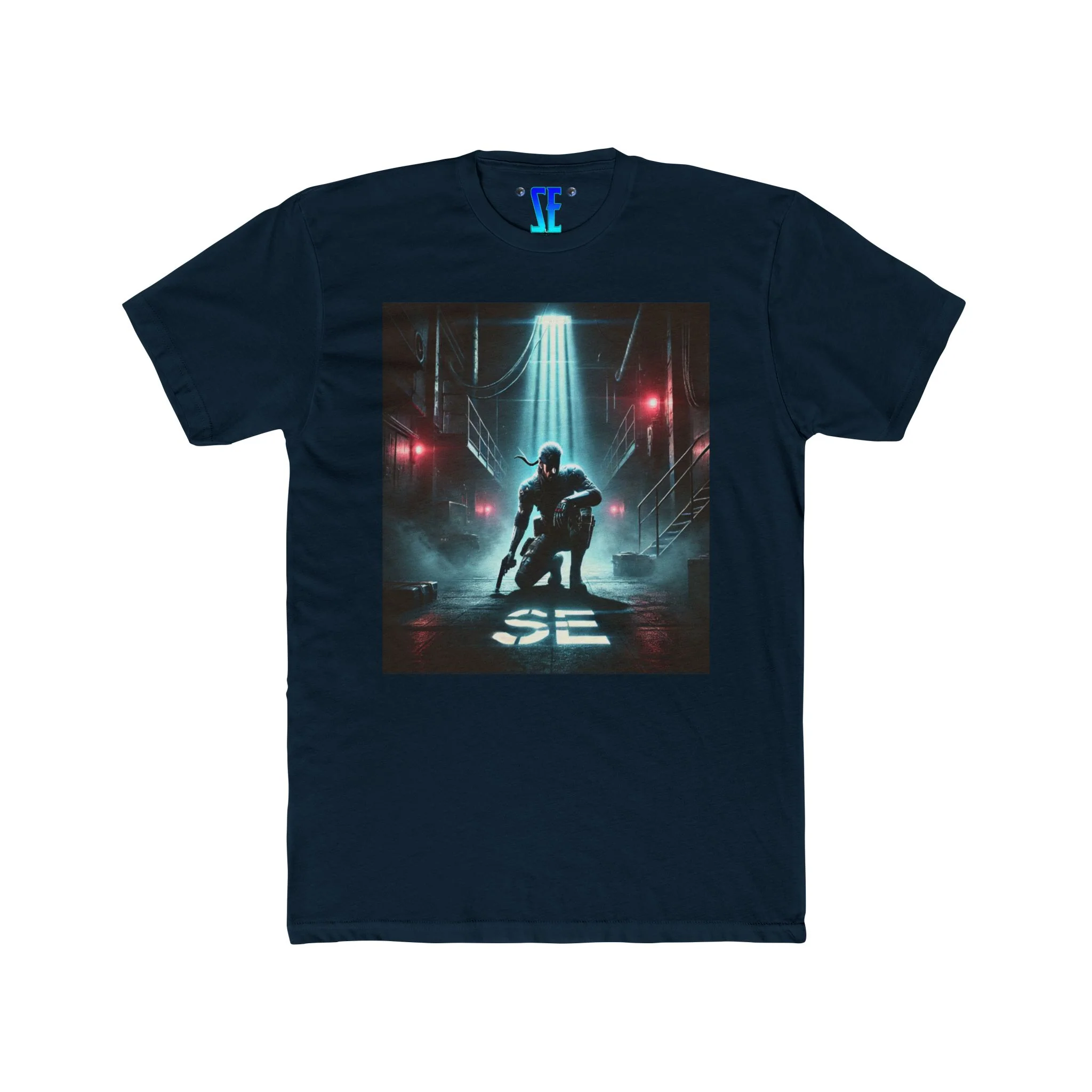 MGS Midnight Military Tactical Snake T-Shirt Atmospheric Bold Gritty Gaming Shirt - Image 10