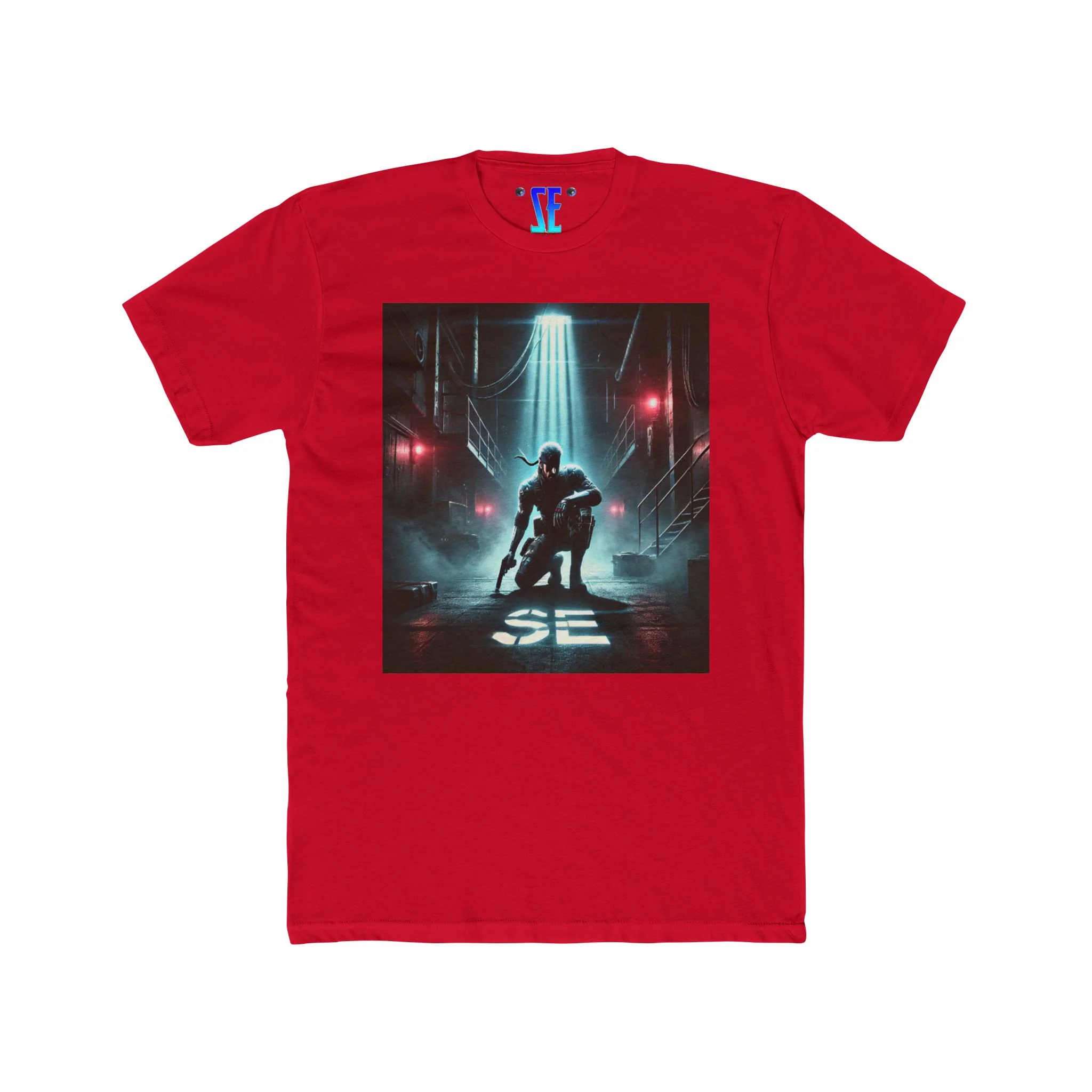 MGS Midnight Military Tactical Snake T-Shirt Atmospheric Bold Gritty Gaming Shirt - Image 14