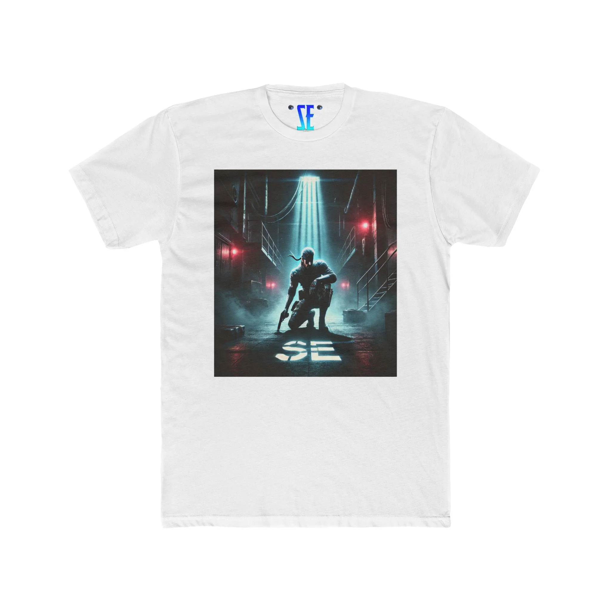 MGS Midnight Military Tactical Snake T-Shirt Atmospheric Bold Gritty Gaming Shirt - Image 2