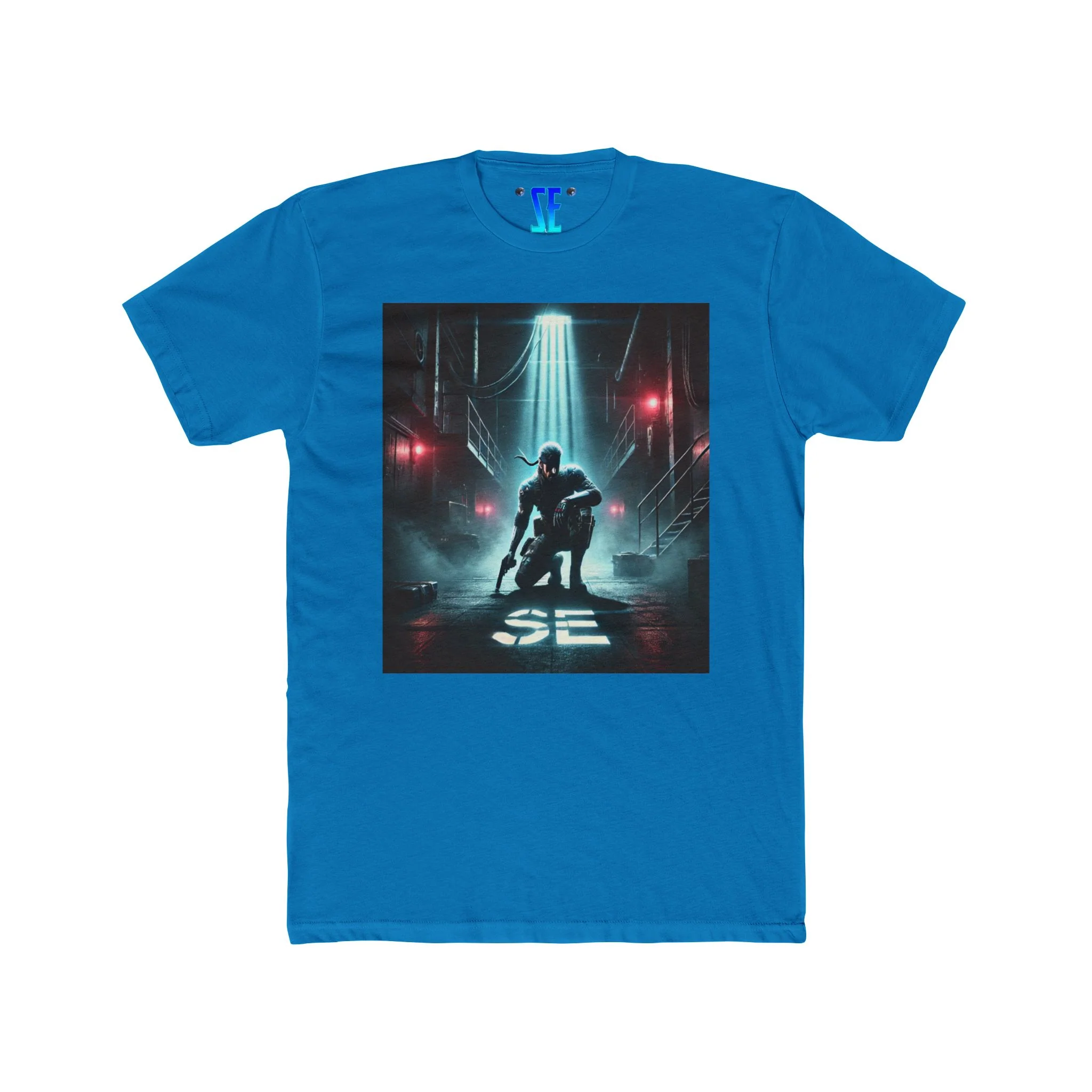 MGS Midnight Military Tactical Snake T-Shirt Atmospheric Bold Gritty Gaming Shirt - Image 7