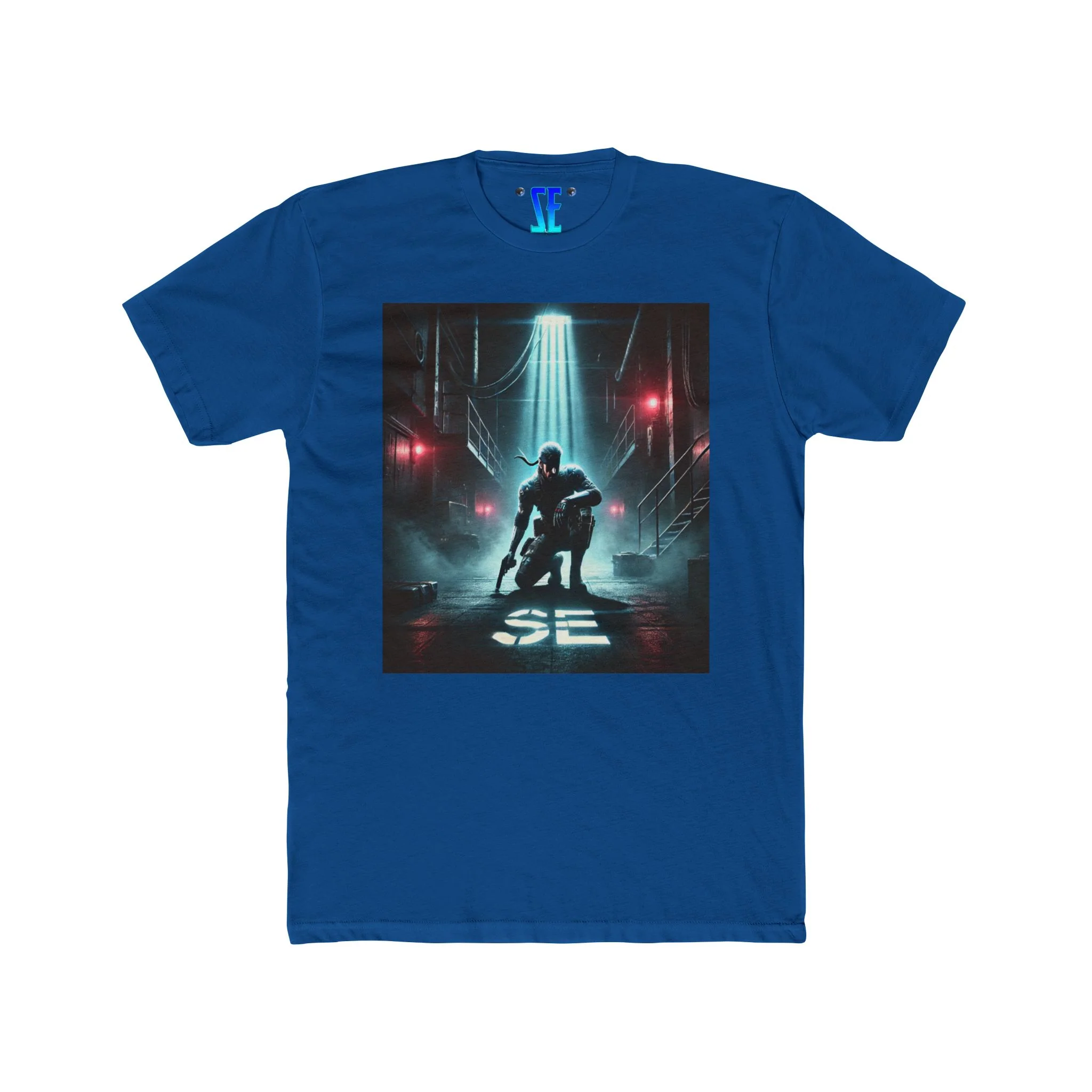 MGS Midnight Military Tactical Snake T-Shirt Atmospheric Bold Gritty Gaming Shirt - Image 8
