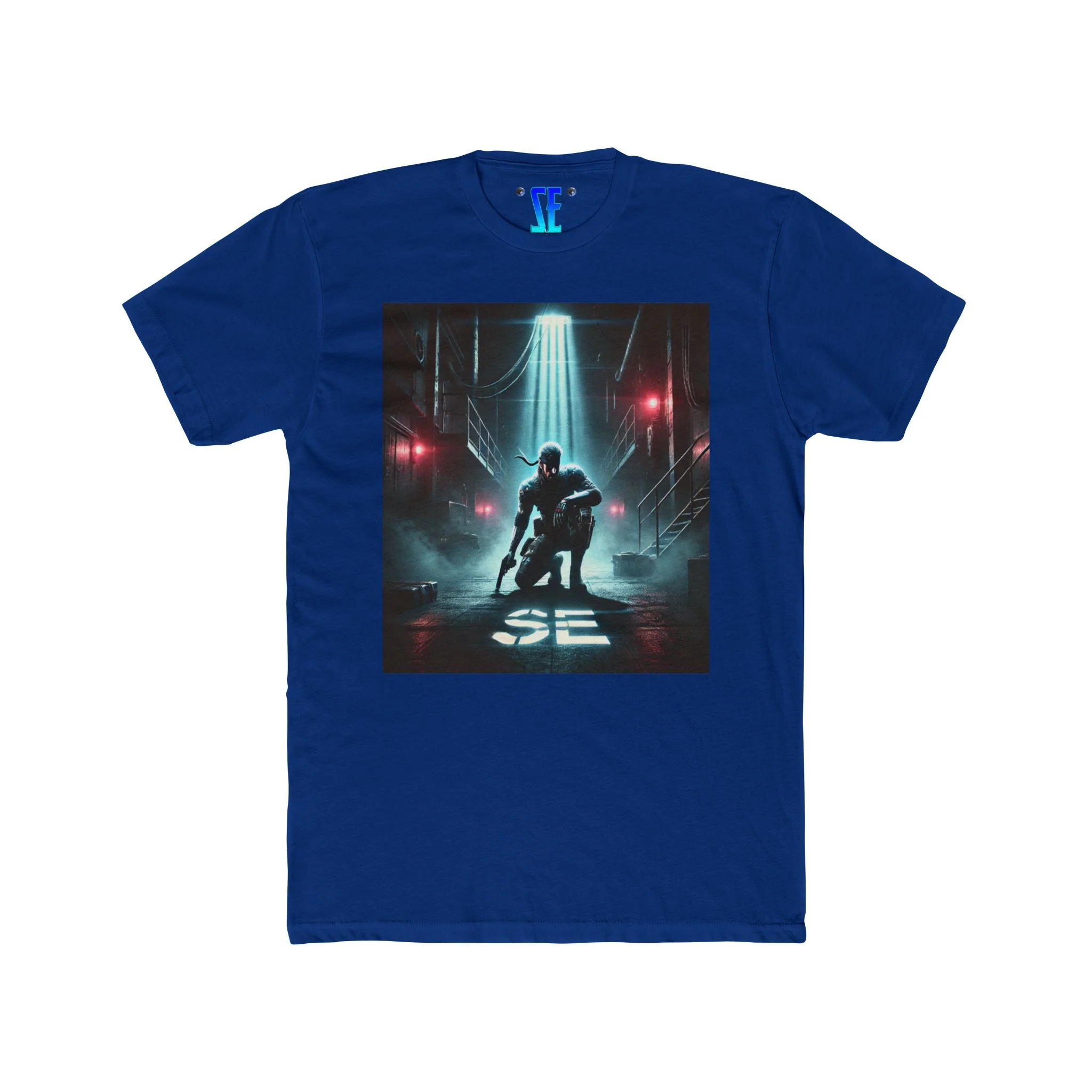 MGS Midnight Military Tactical Snake T-Shirt Atmospheric Bold Gritty Gaming Shirt - Image 9
