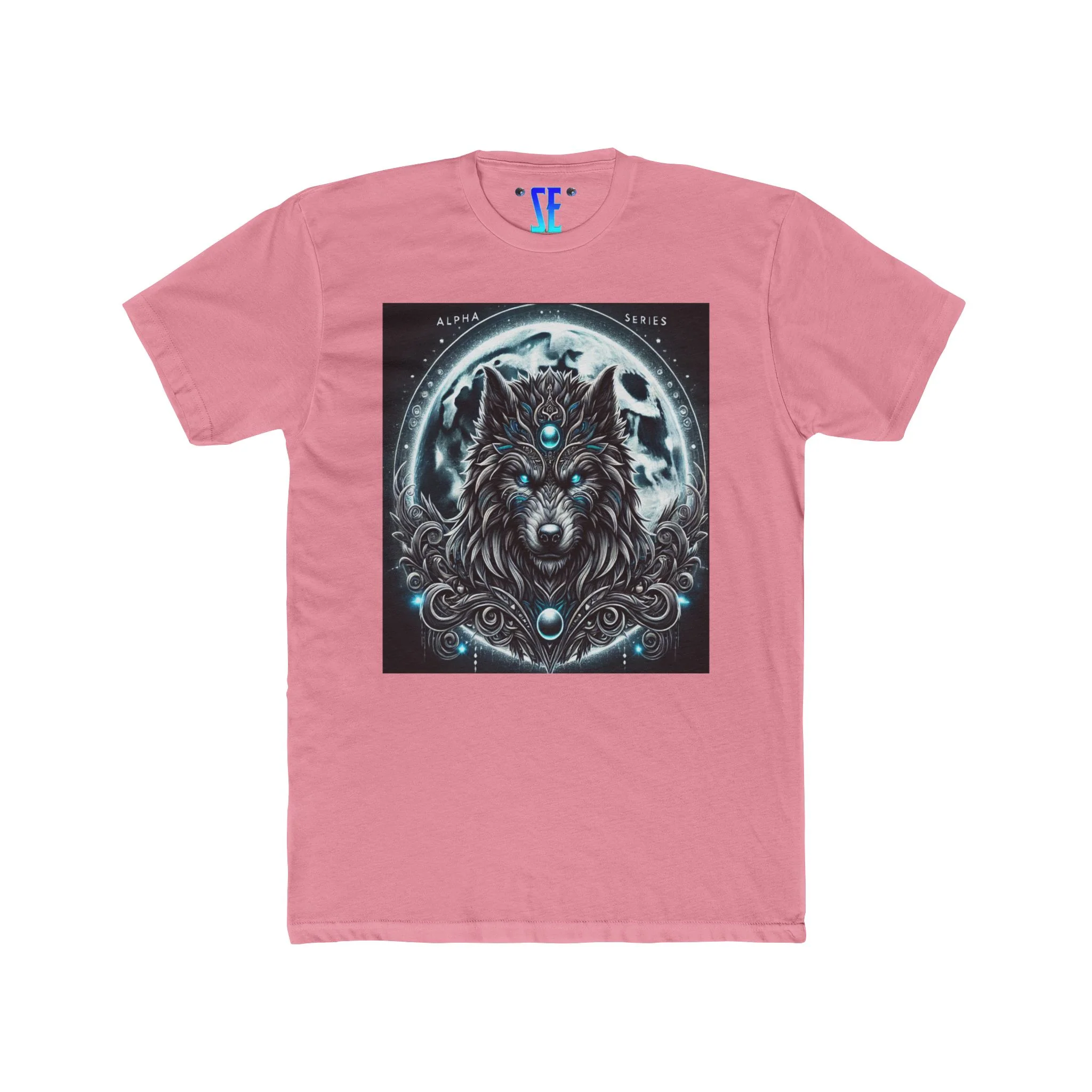 Moonfall Series Alpha Wolf Moon T-Shirt Artistic Graphic Stylish Fantasy Tee Enthusiasts Seeker - Image 5